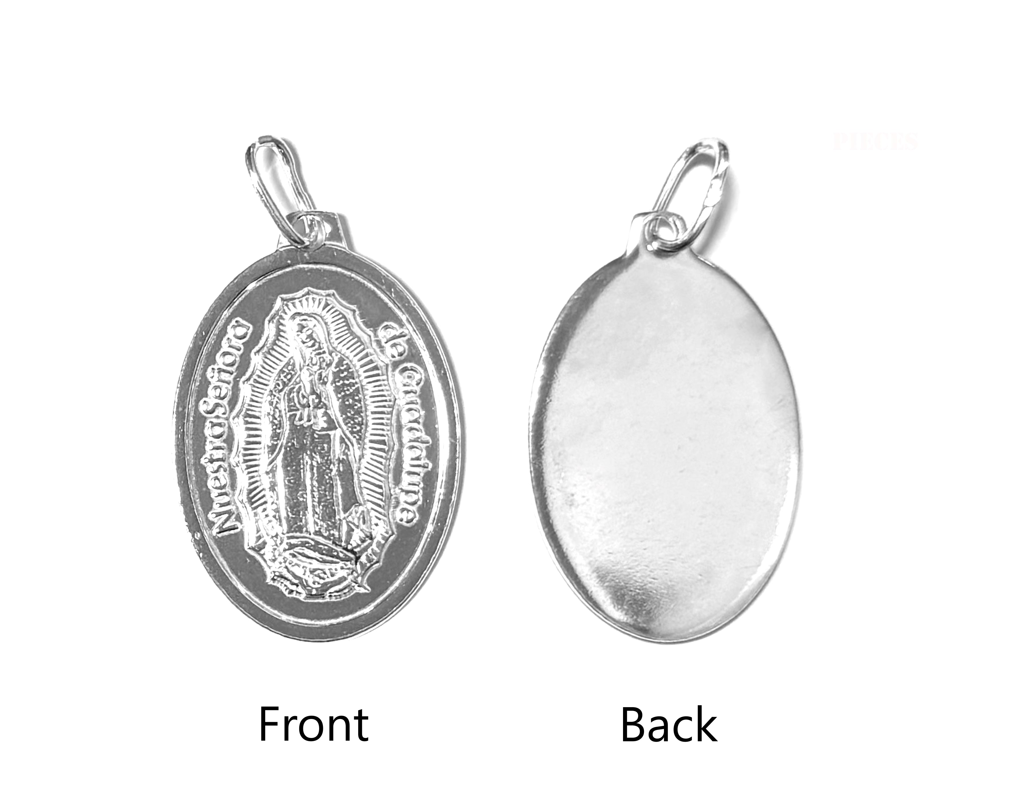 Sterling silver medals made in Colombia