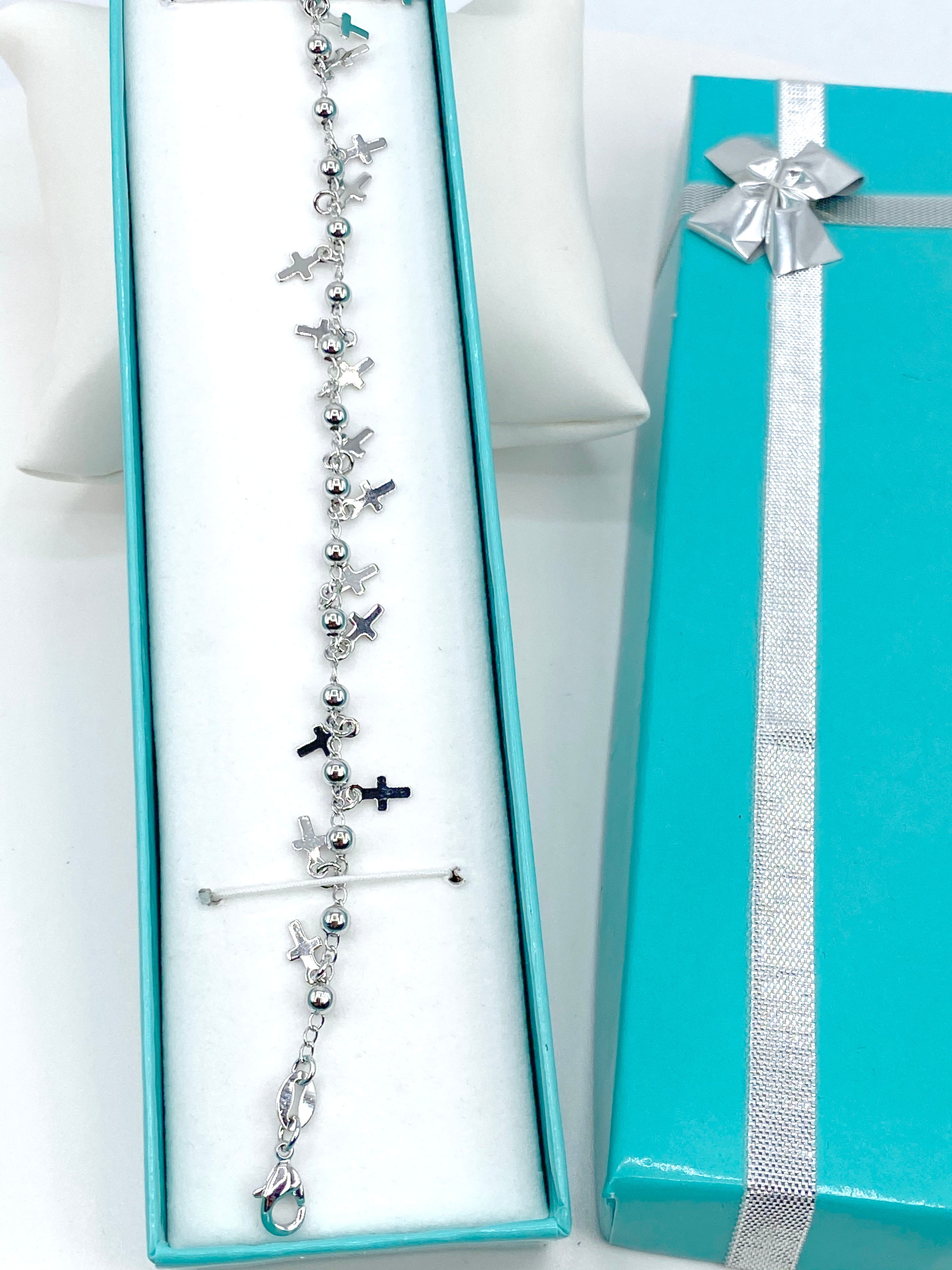 Bracelet with cross charms