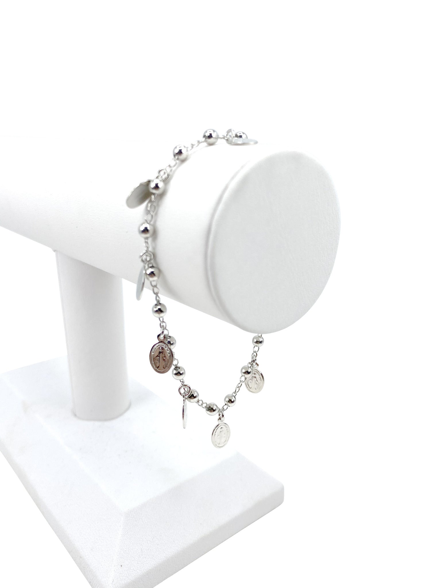 Bracelet w/ Our Lady of Grace charms