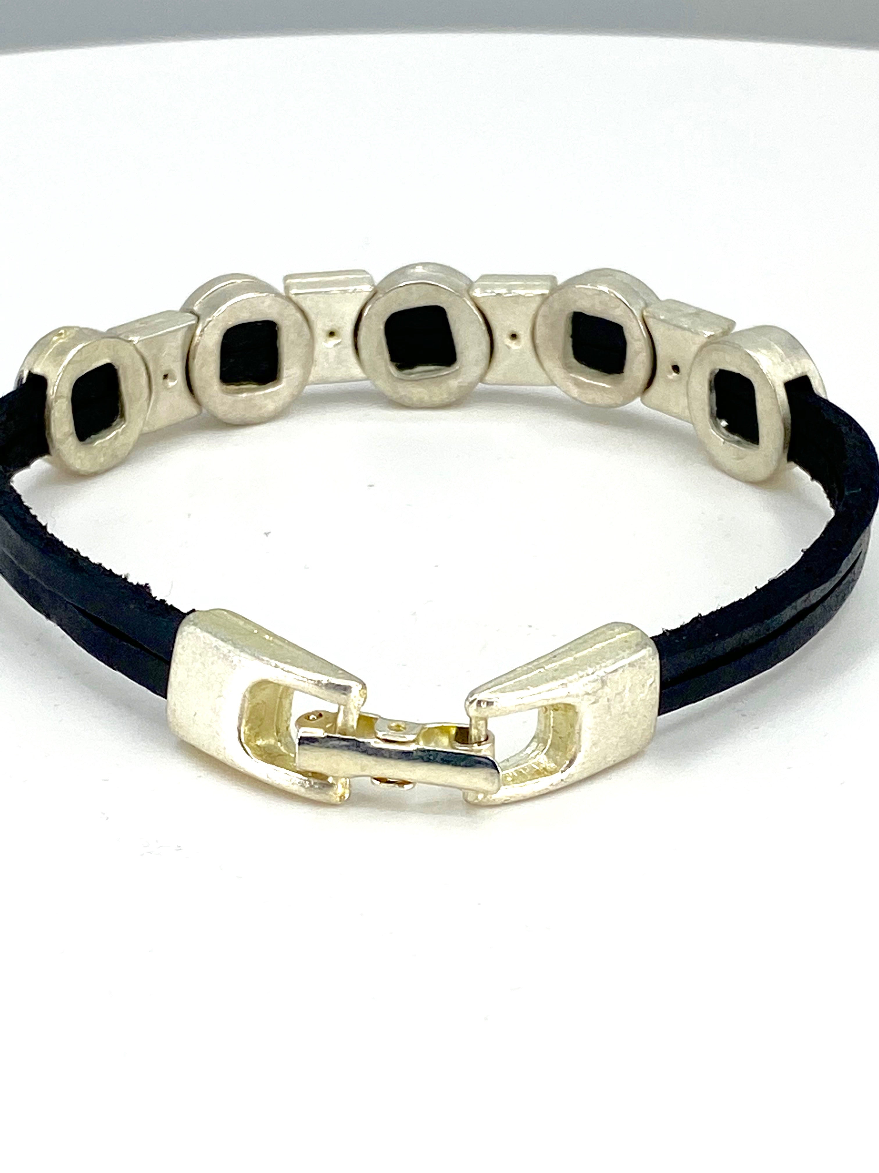 Vintage Bracelet of Virgen Mary, St. Benedict, Sacred Heart of Jesus, Guardian Angel, and The Holy Spirit handmade jewelry by Graciela's Collection