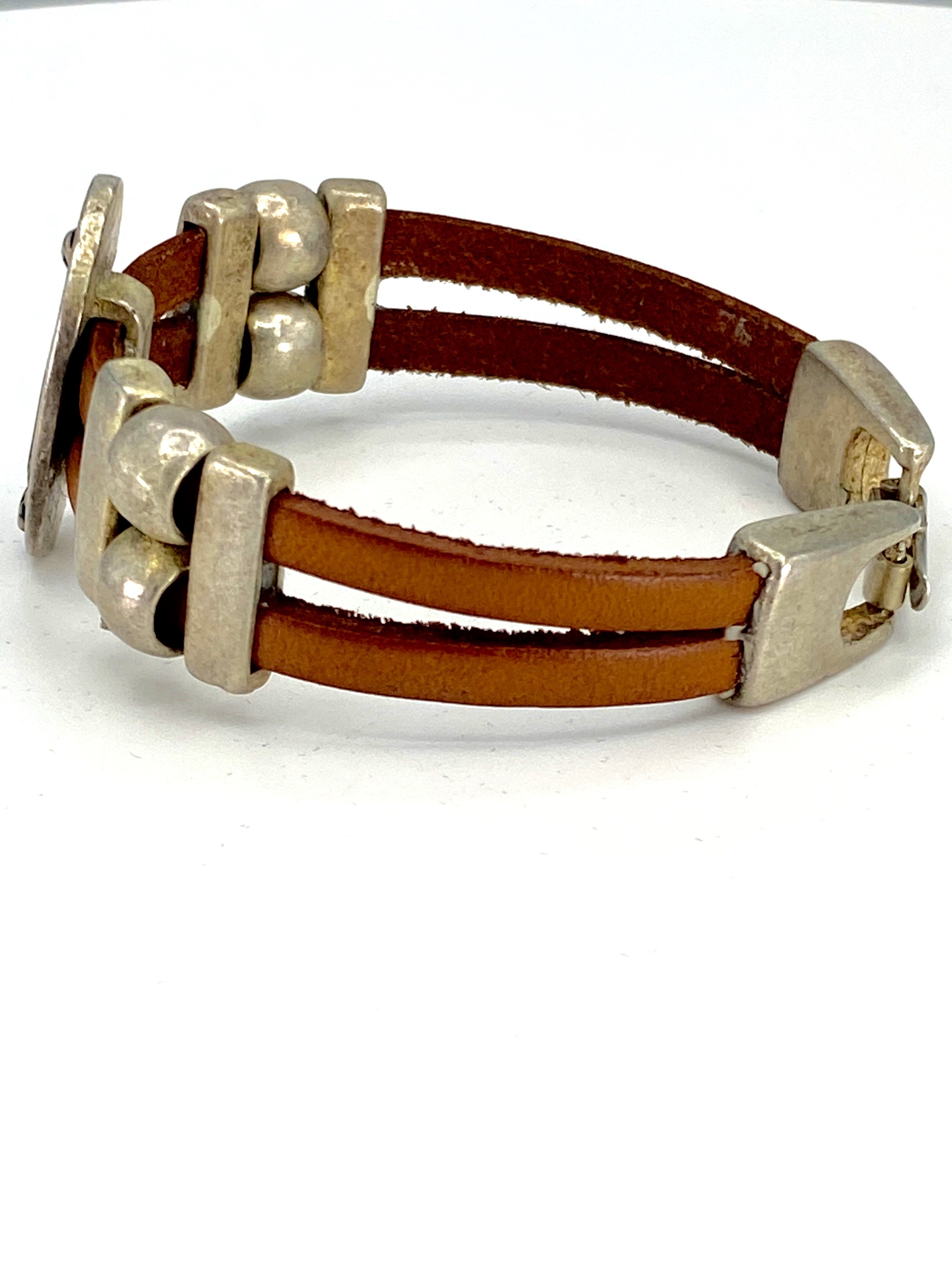 Vintage Miraculous Virgen Mary bracelet handmade jewelry by Graciela's Collection