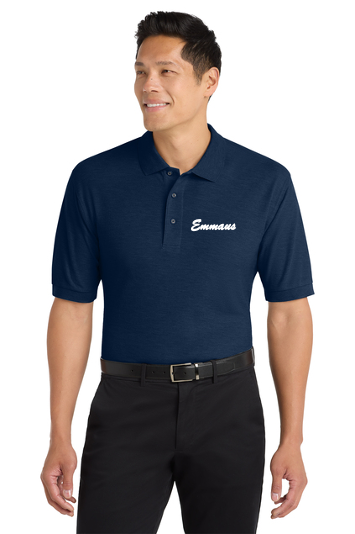 Men Emmaus - Servers - Retreat Polo – with Embroidered Logo (Special Group Discount Available)
