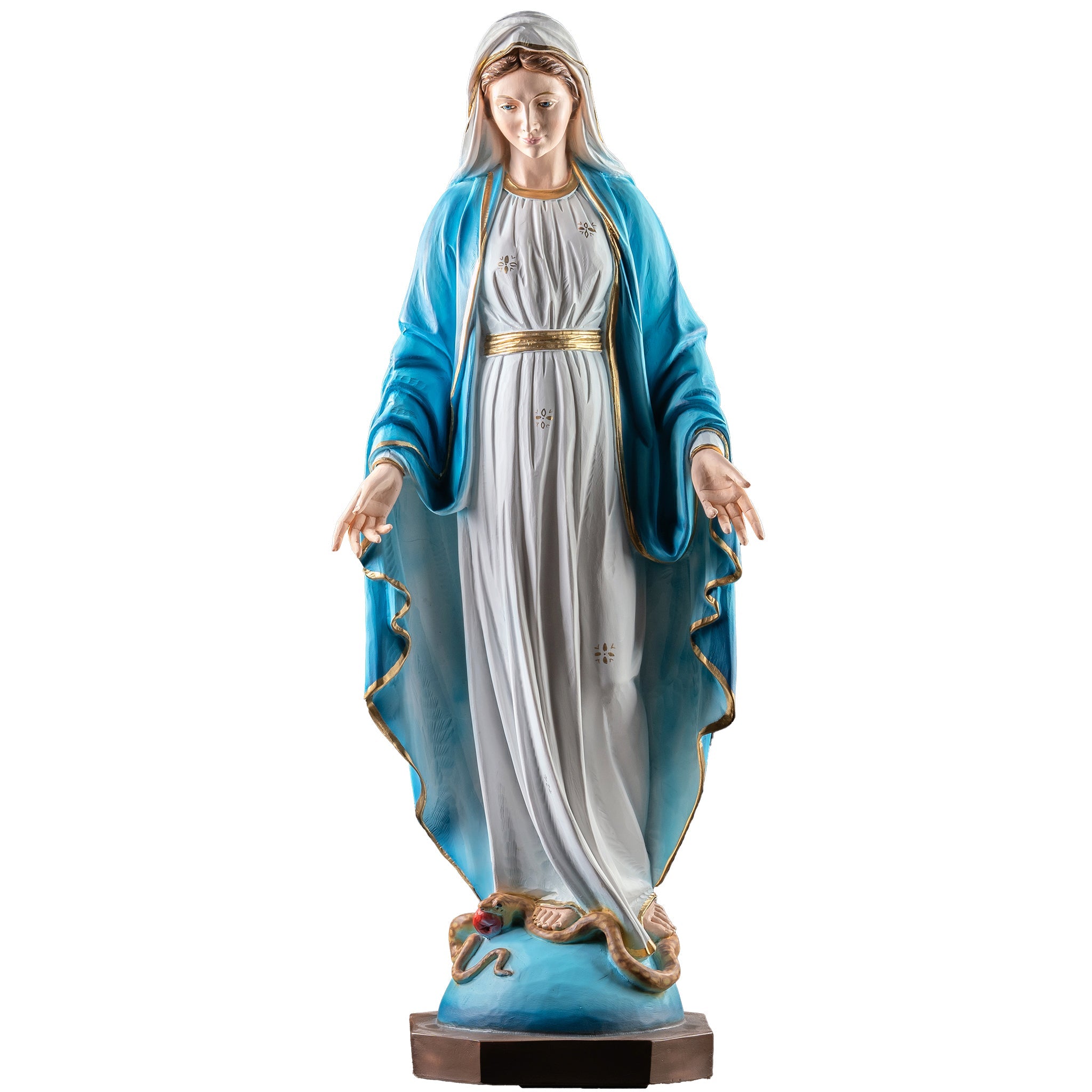 The Faith Gift Shop Our Lady of Grace - Miraculous Mary - Hand Painted in Italy - Our Tuscany Collection - Virgen La Milagrosa