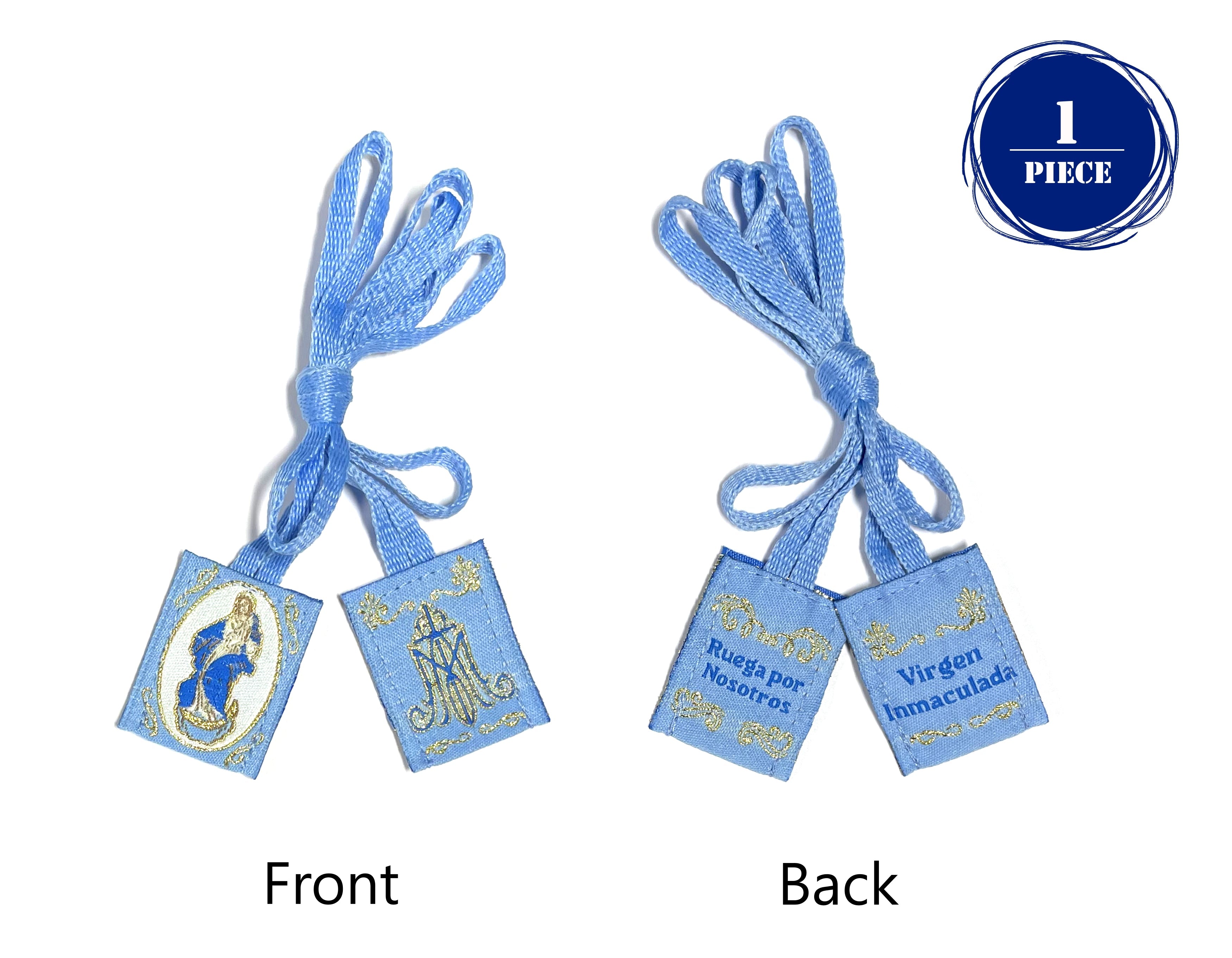 Scapular of The Immaculate Conception. Escapulario de La Inmaculada Concepción