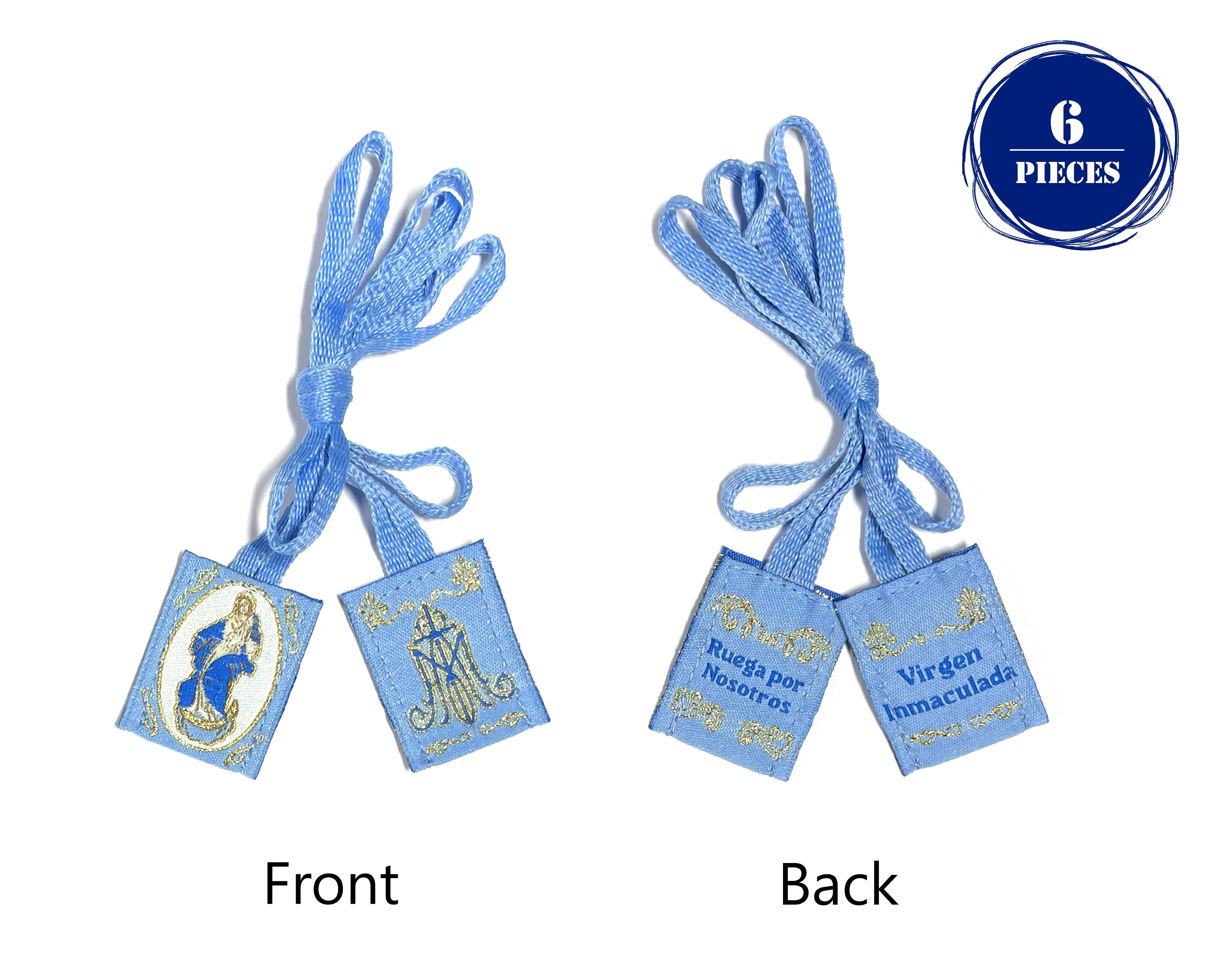 Scapular of The Immaculate Conception. Escapulario de La Inmaculada Concepción
