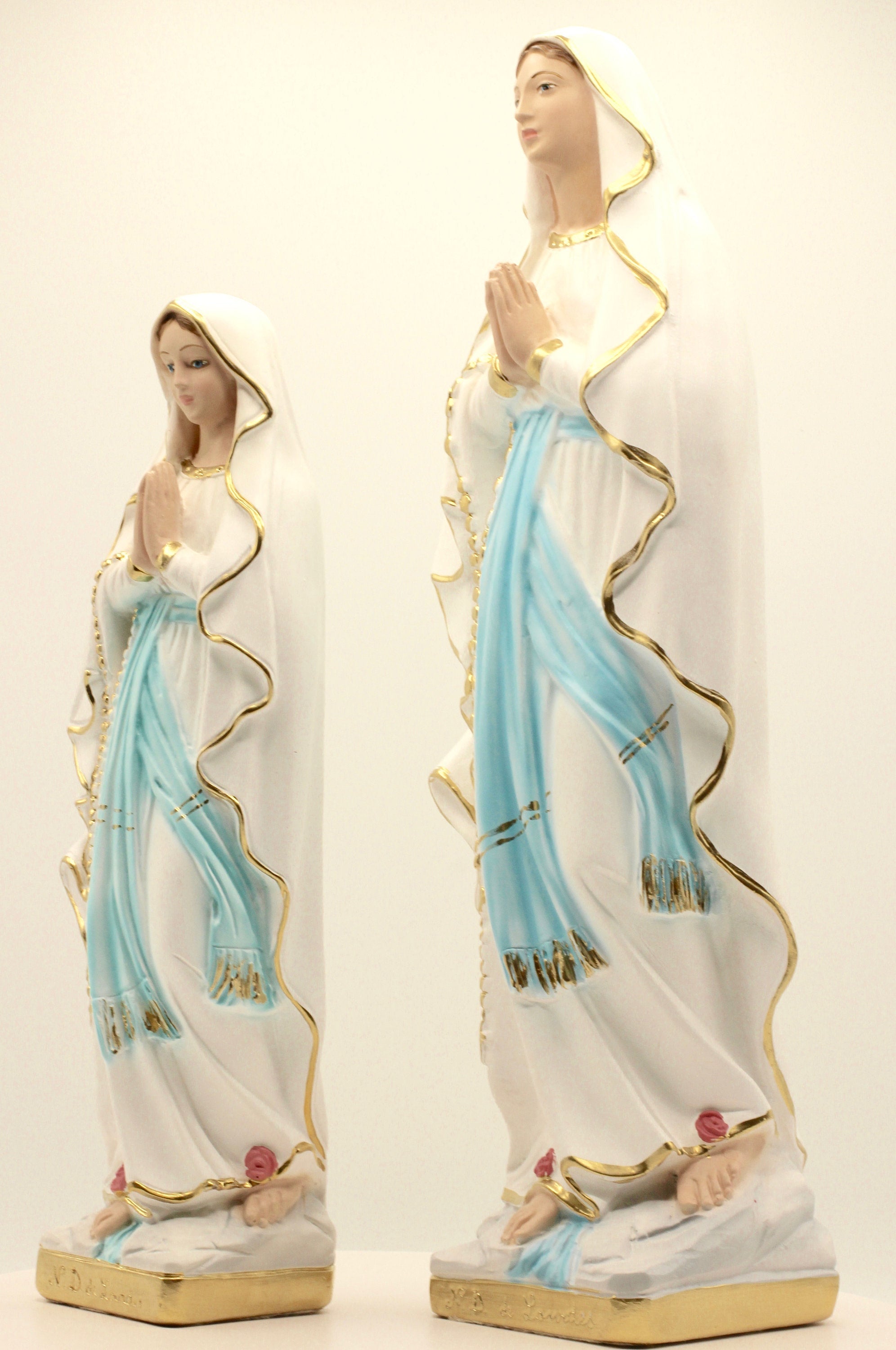 The Faith Gift Shop Our Lady of Lourdes- Hand Painted in Italy - Our Tuscany Collection - Nuestra Senora de Lourdes