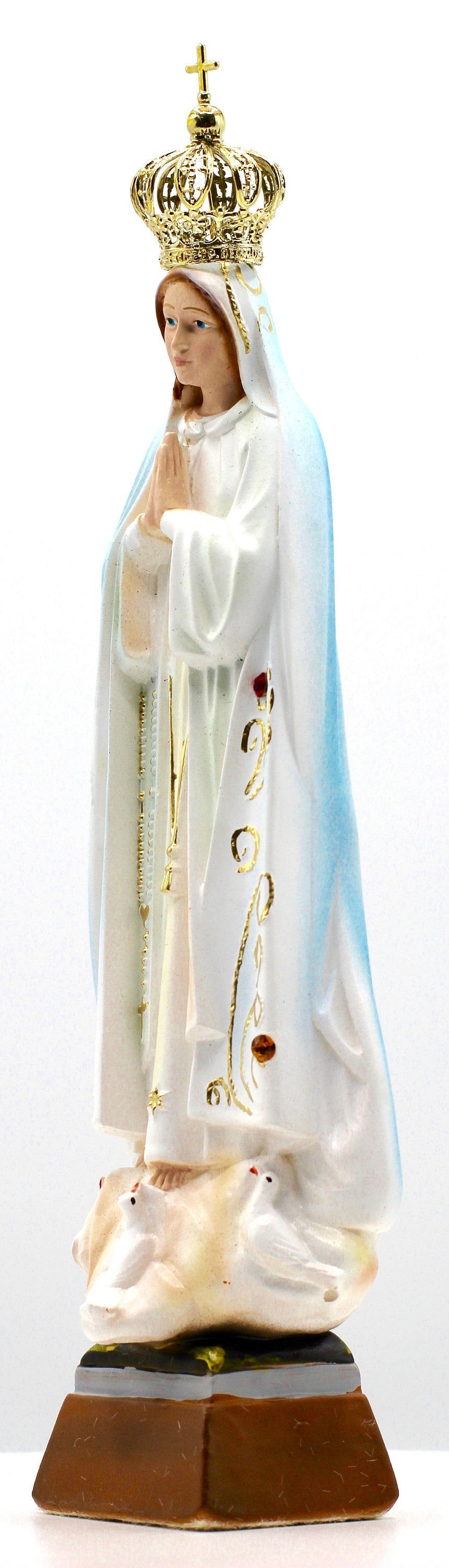 The Faith Gift Shop Our Lady of Fatima- Hand Painted in Italy - Our Tuscany Collection - Nuestra Señora de Fatima