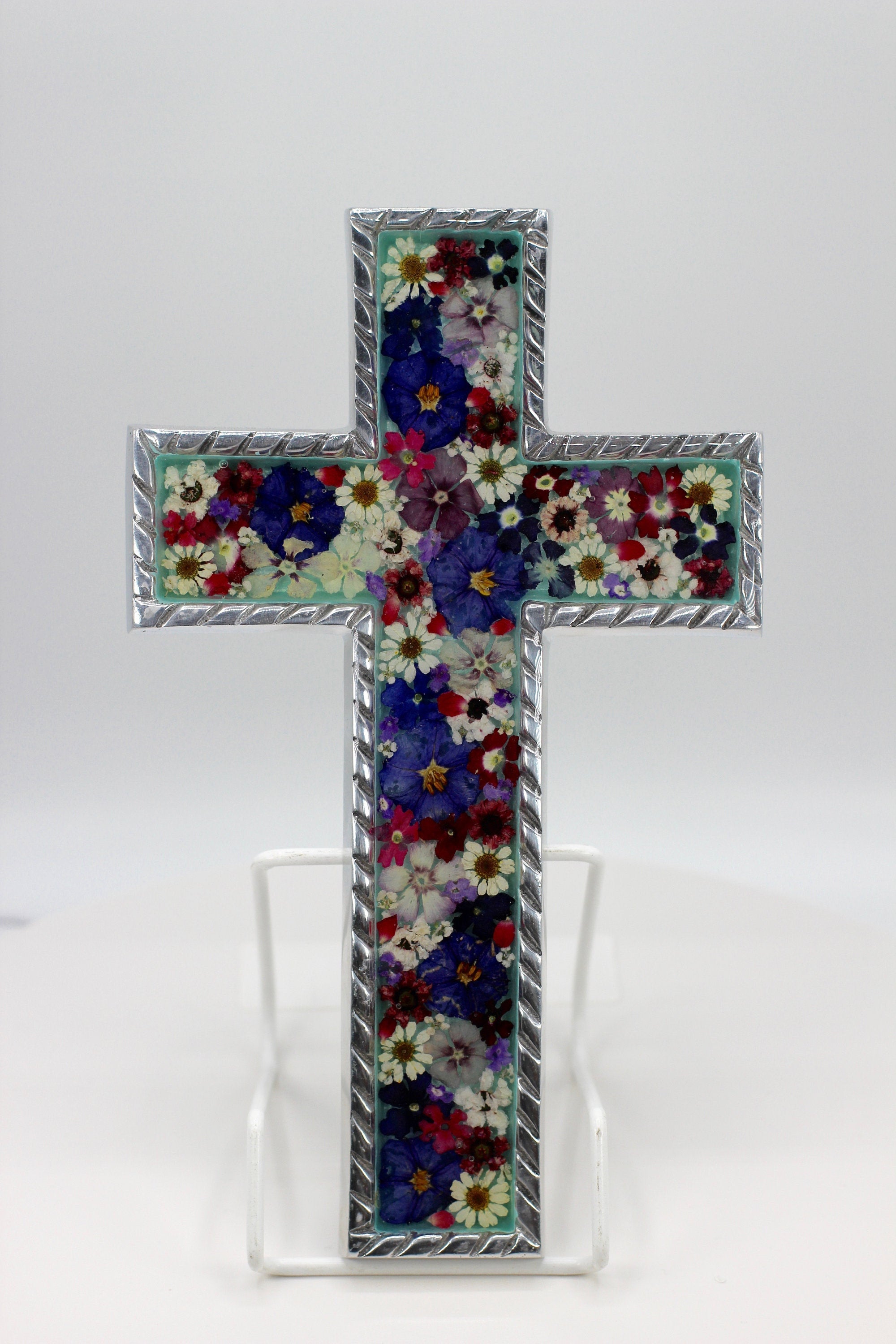 Cross Flowers Baroque- Guadalupe Collection