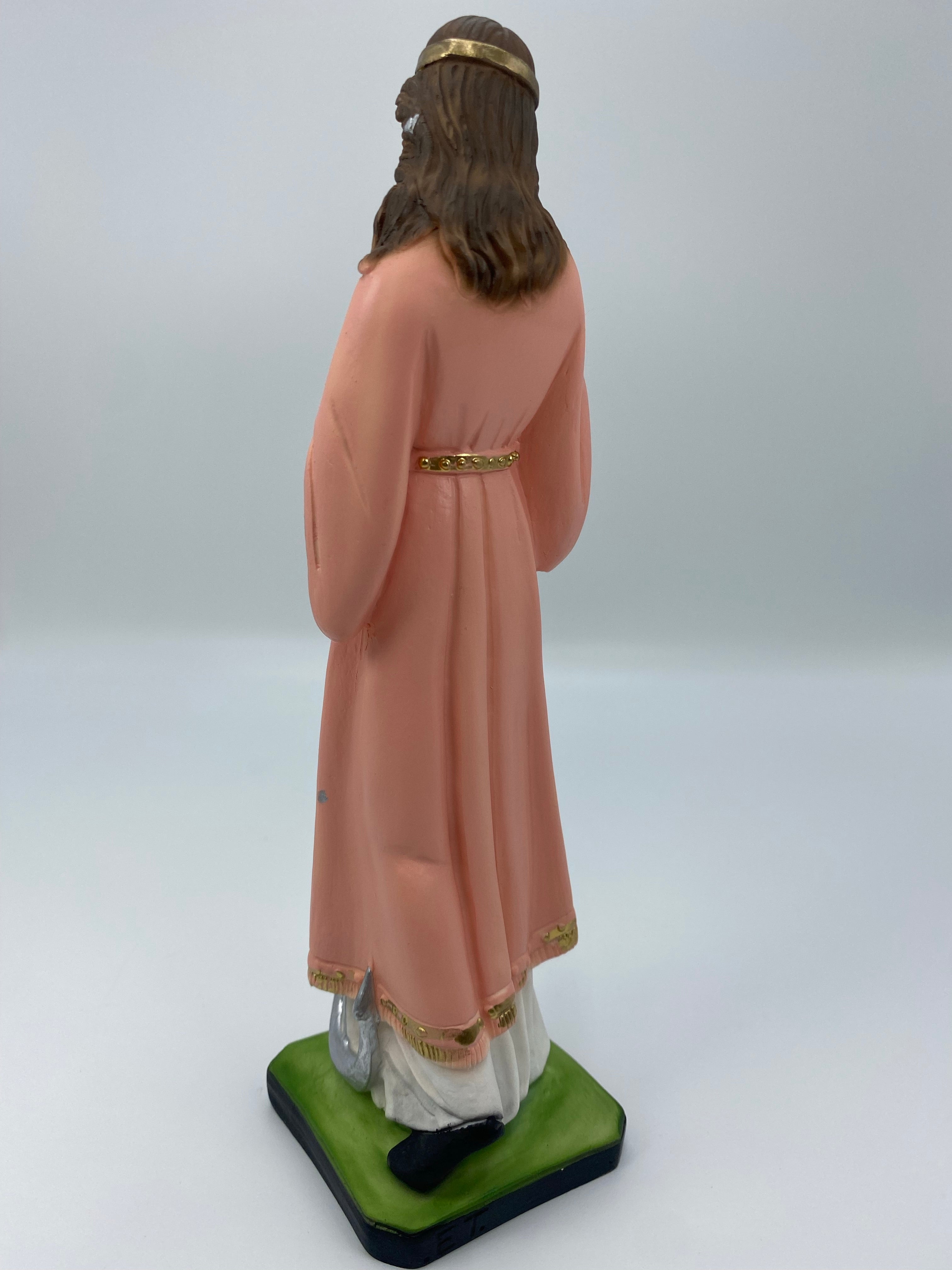 The Faith Gift Shop Saint Philomena statue - Hand Painted in Italy - Our Tuscany Collection -Estatua de San Filomena