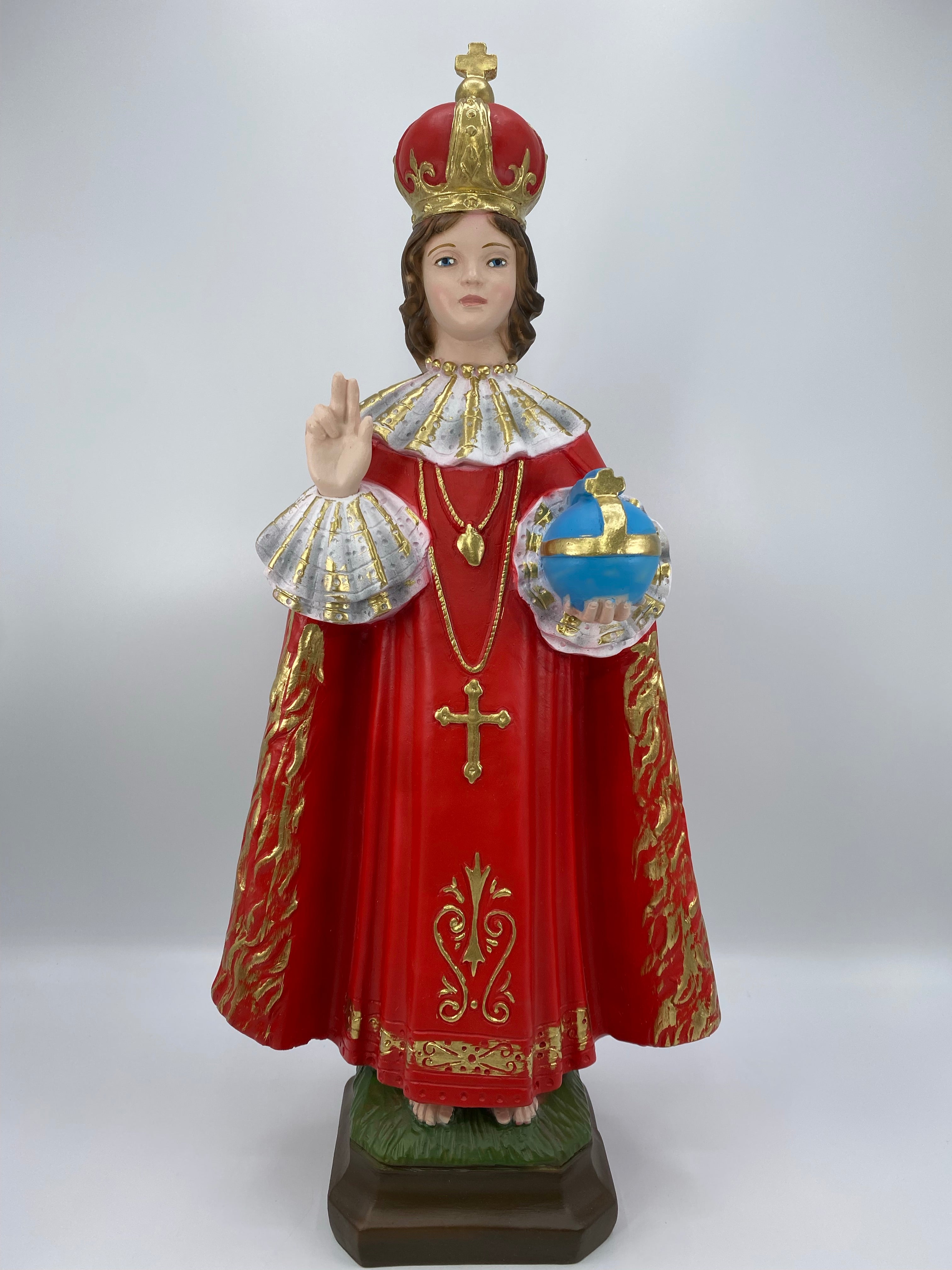 The Faith Gift Shop Infant Jesus of Prague - Tuscan Style Collection- Hand Painted in Italy - Nino Jesus de Praga