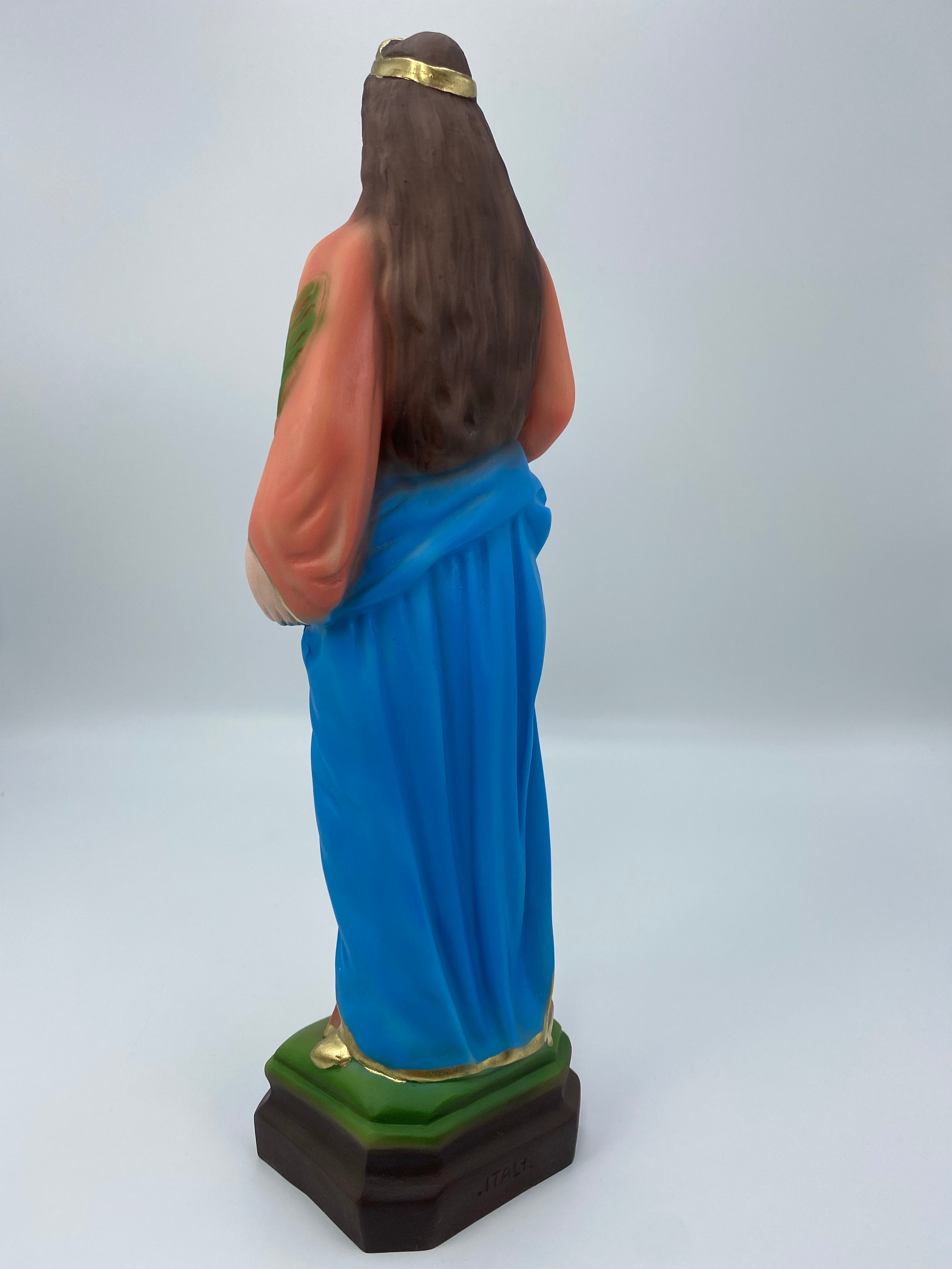 The Faith Gift Shop Saint Lucia statue - Hand Painted in Italy - Our Tuscany Collection - Estatua de Santa Lucia
