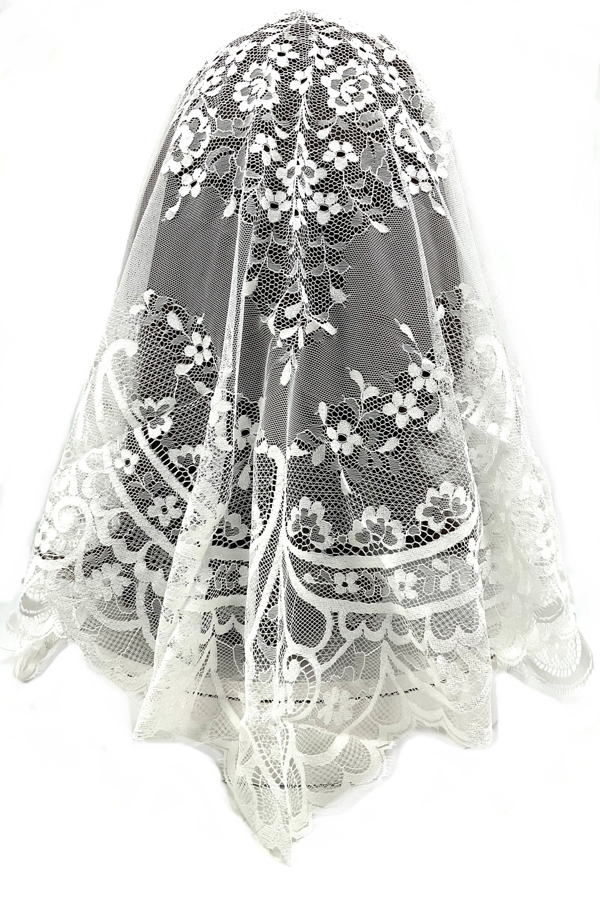 Spanish Church Veil 4' x 2' code: 101