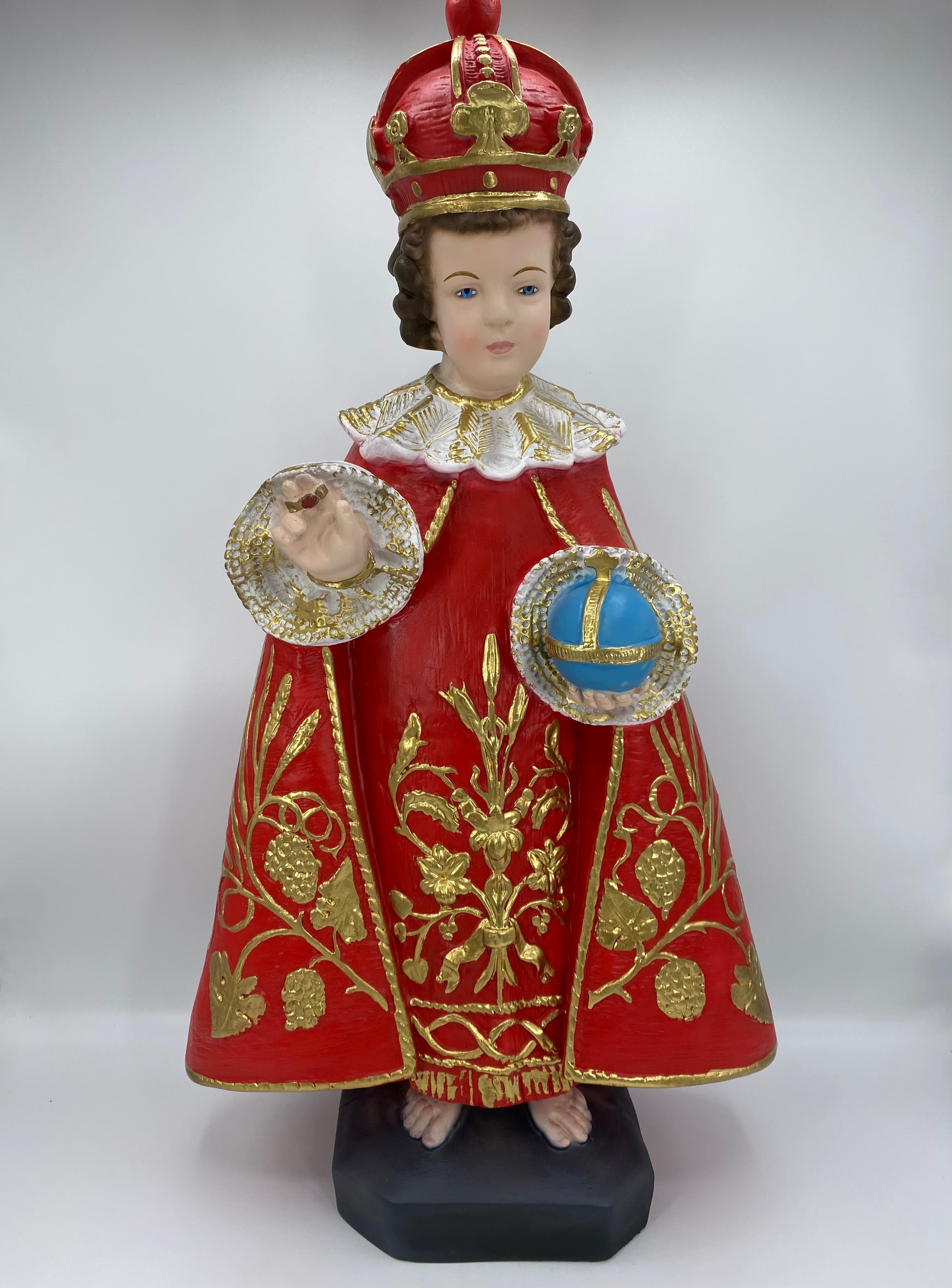 The Faith Gift Shop Infant Jesus of Prague - Tuscan Style Collection- Hand Painted in Italy - Nino Jesus de Praga