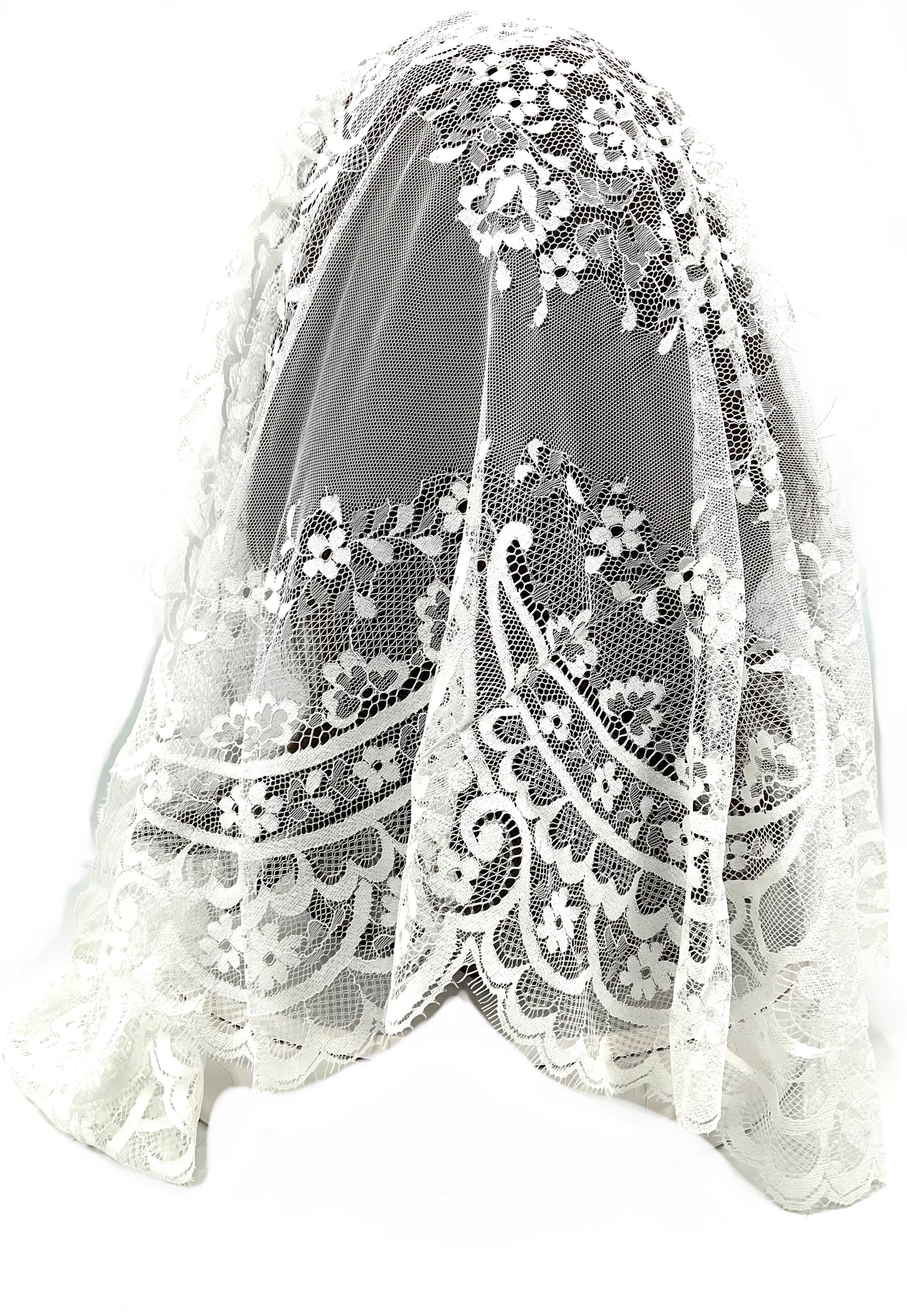 Spanish Church Veil 4' x 2' code: 101