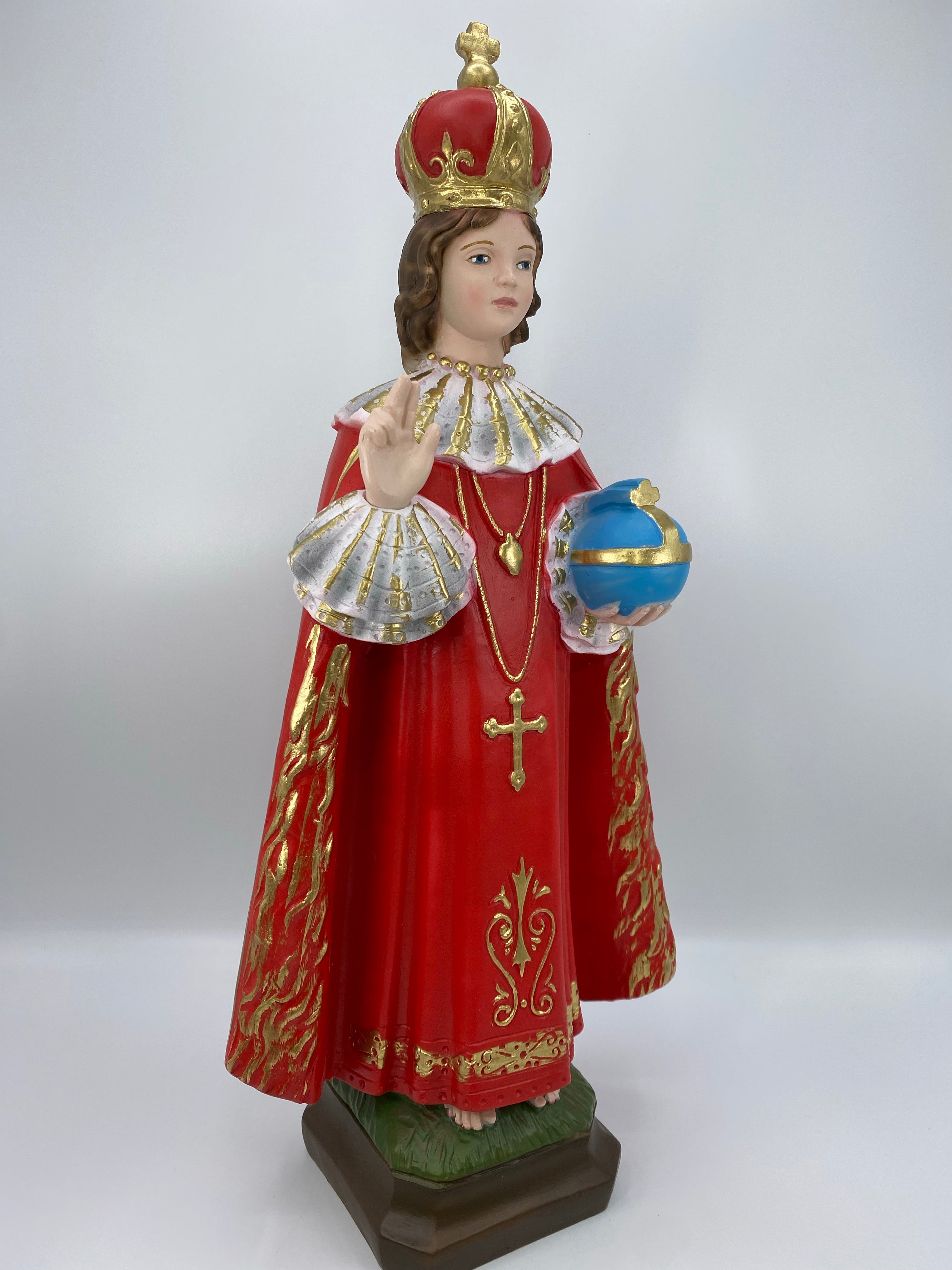 The Faith Gift Shop Infant Jesus of Prague - Tuscan Style Collection- Hand Painted in Italy - Nino Jesus de Praga