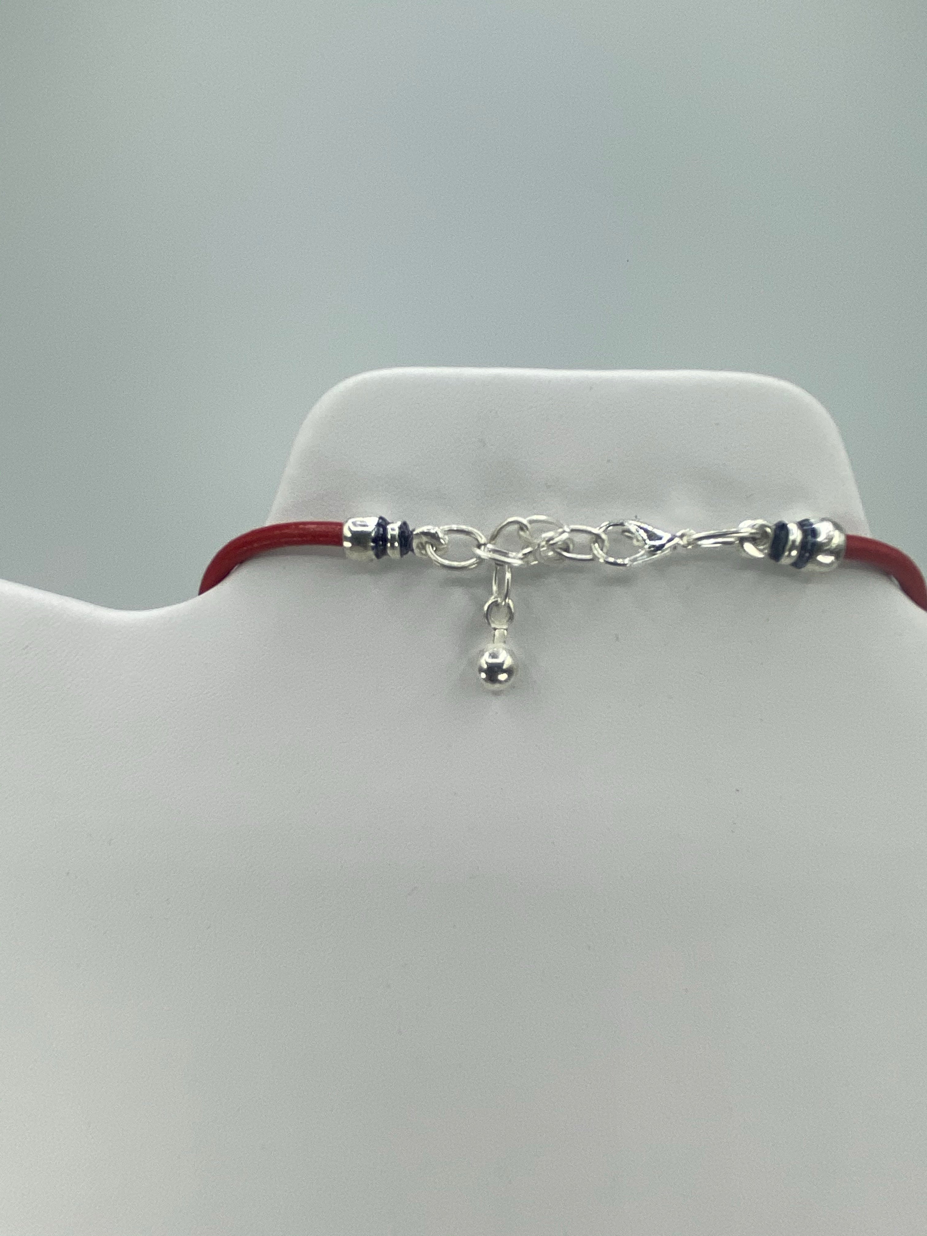 Vintage Necklace of three Medals The Virgin Mary, St Benedict, and the Holy Spirit with Leather