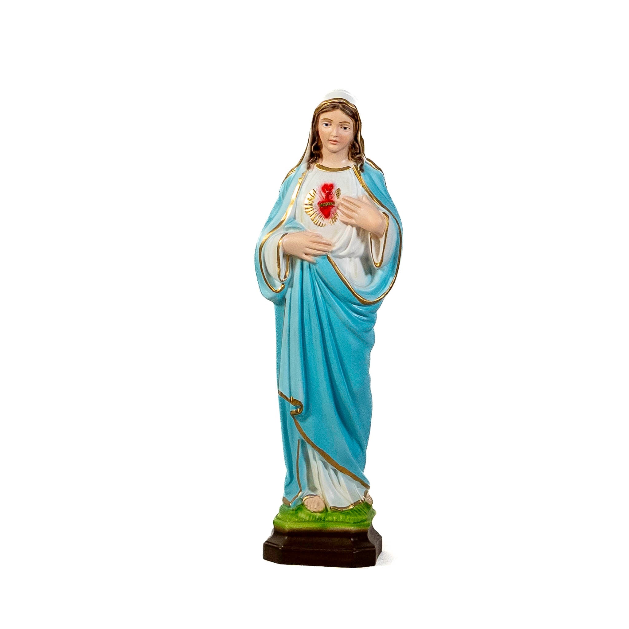 The Faith Gift Shop Immaculate of the Virgin Mary- Hand Painted in Italy - Our Tuscany Collection - Inmaculado Corazon de Maria