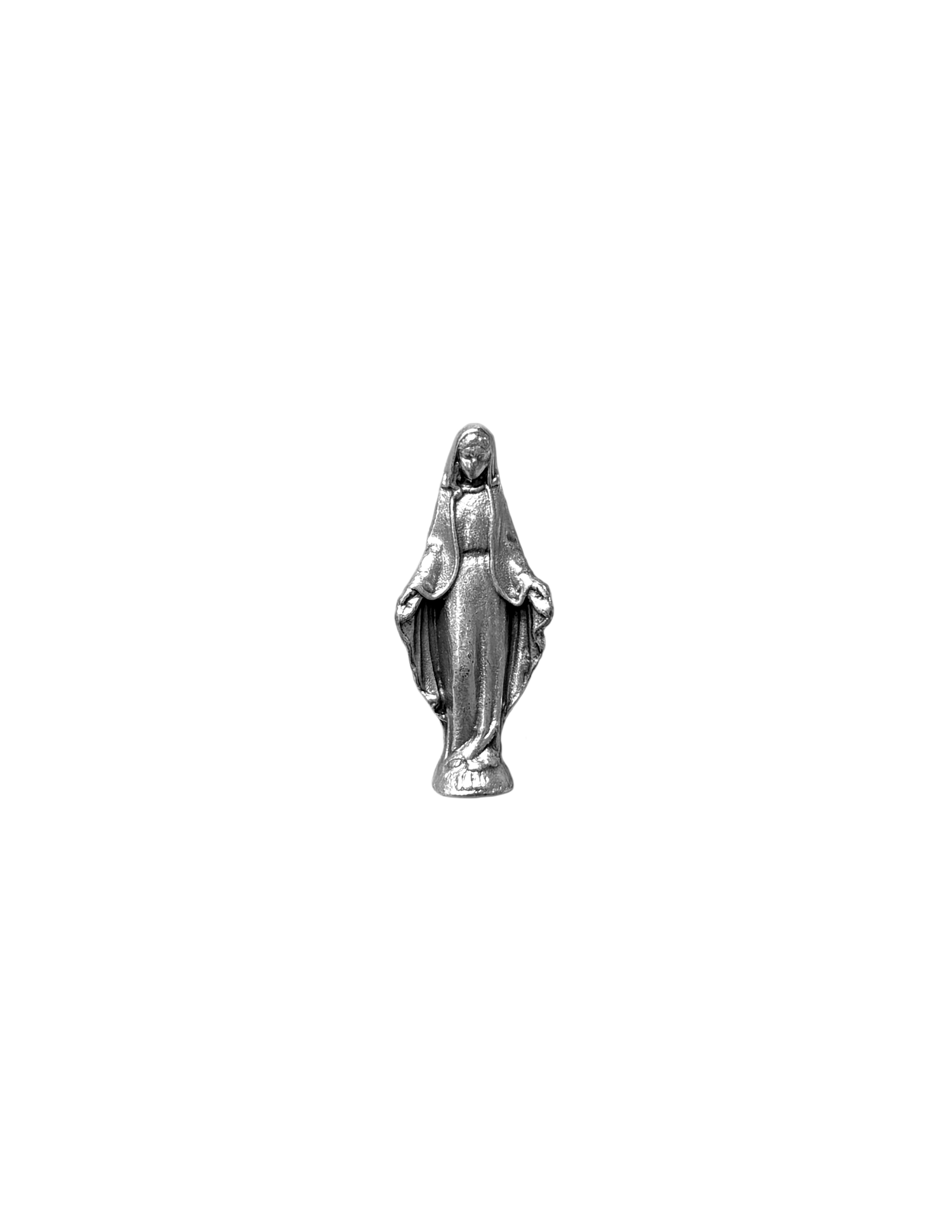 Silver accent catholics lapel pins