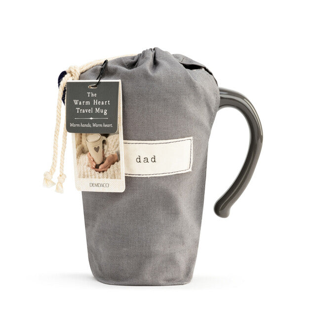Dad Heart Travel Mug