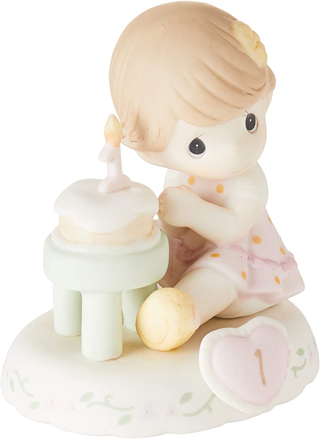 Precious Moments, Growing In Grace, Age 1, Bisque Porcelain Figurine