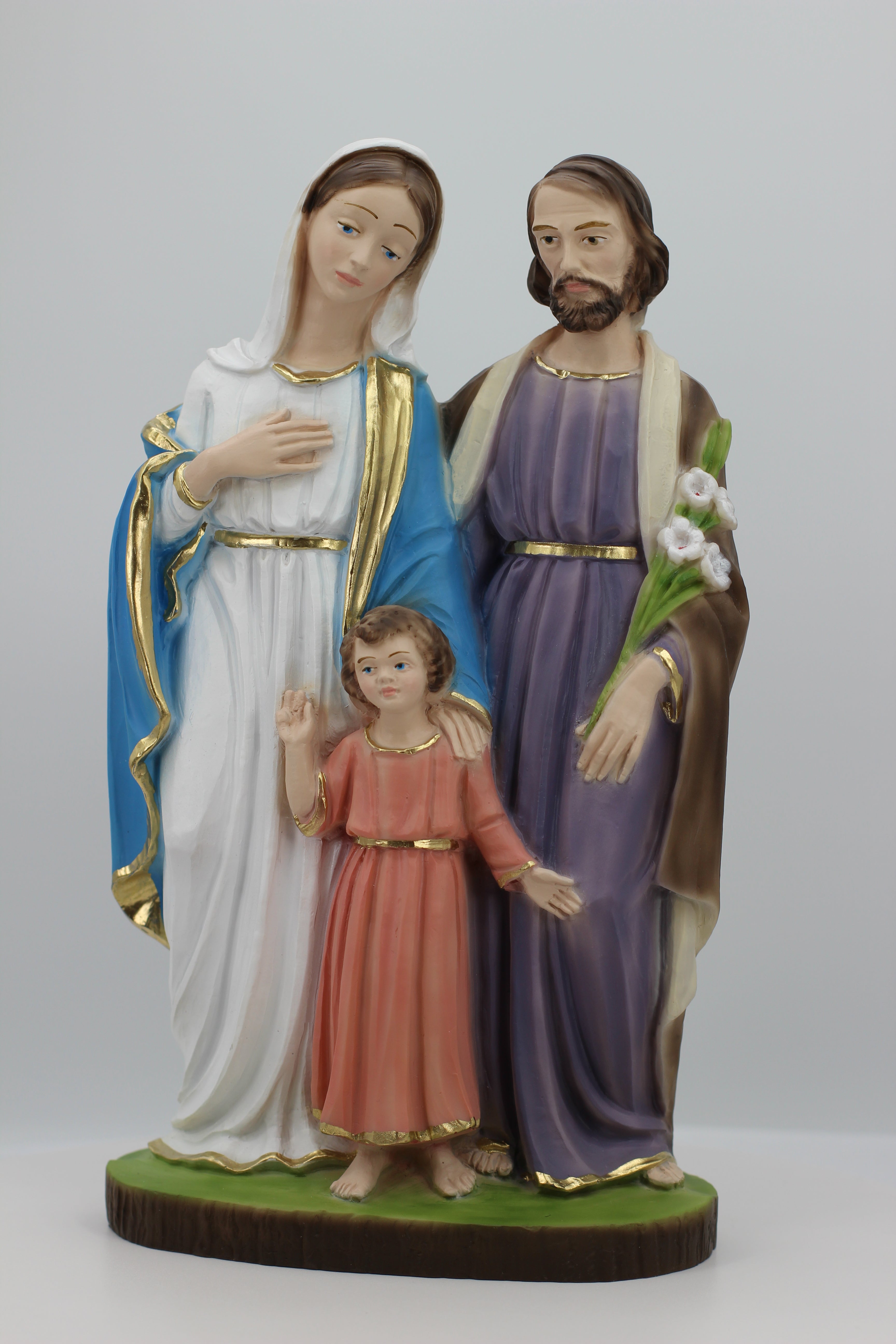 The Faith Gift Shop Sacred Holy Family - Hand Painted in Italy - Our Tuscany Collection - Sagrada Familia