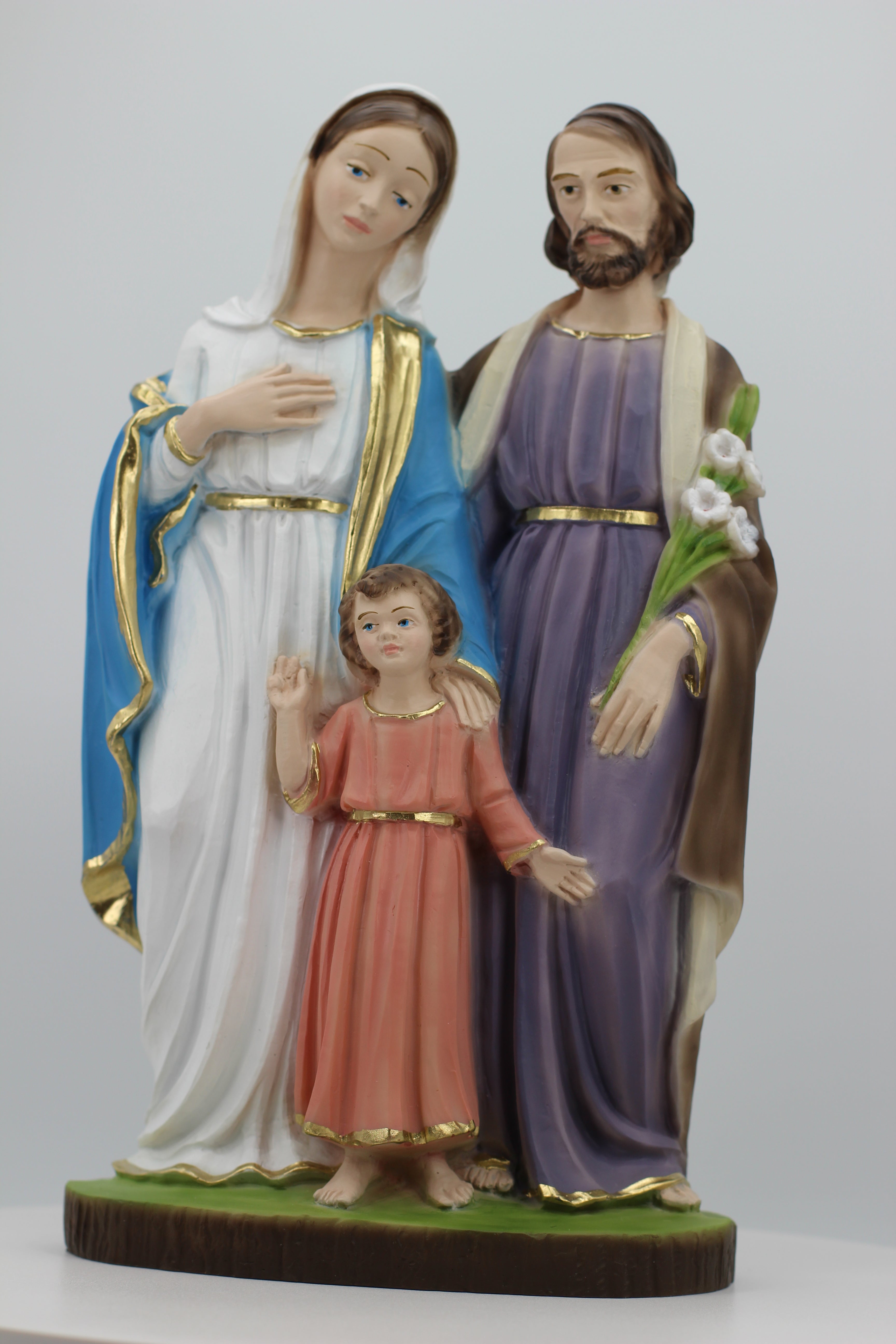 The Faith Gift Shop Sacred Holy Family - Hand Painted in Italy - Our Tuscany Collection - Sagrada Familia