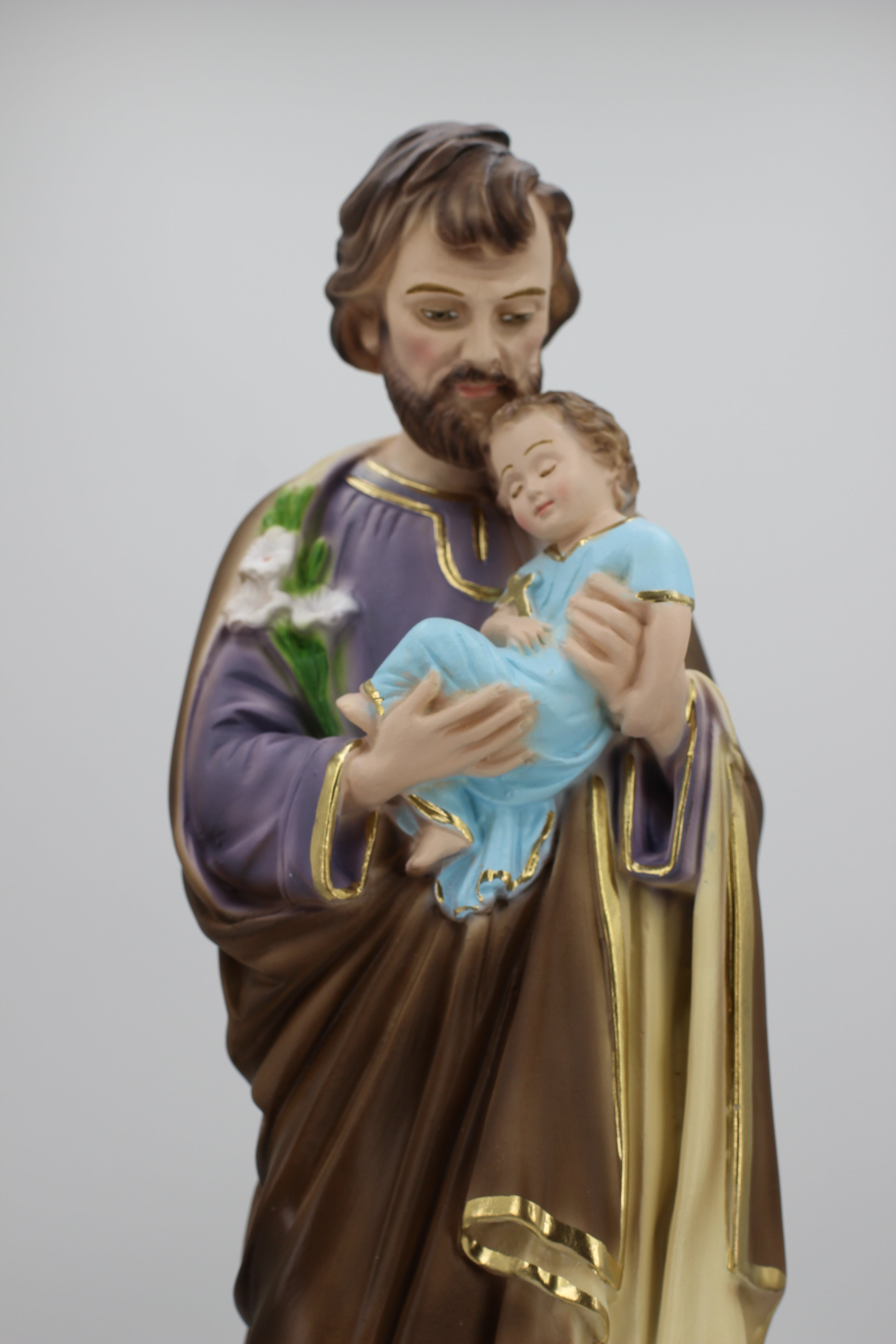 The Faith Gift Shop Saint Joseph Statue - Hand Painted in Italy - Our Tuscany Collection - San Jose