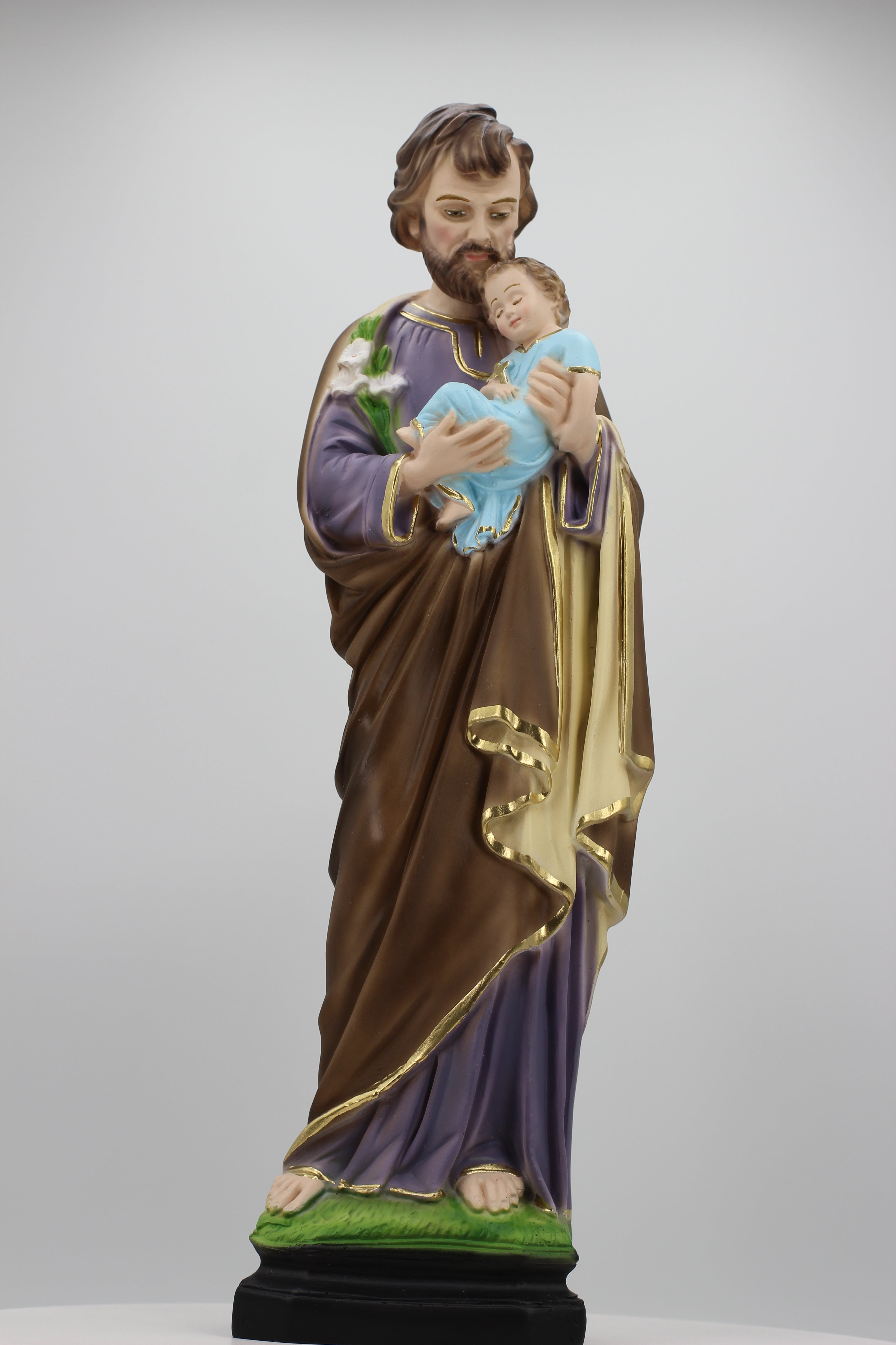 The Faith Gift Shop Saint Joseph Statue - Hand Painted in Italy - Our Tuscany Collection - San Jose