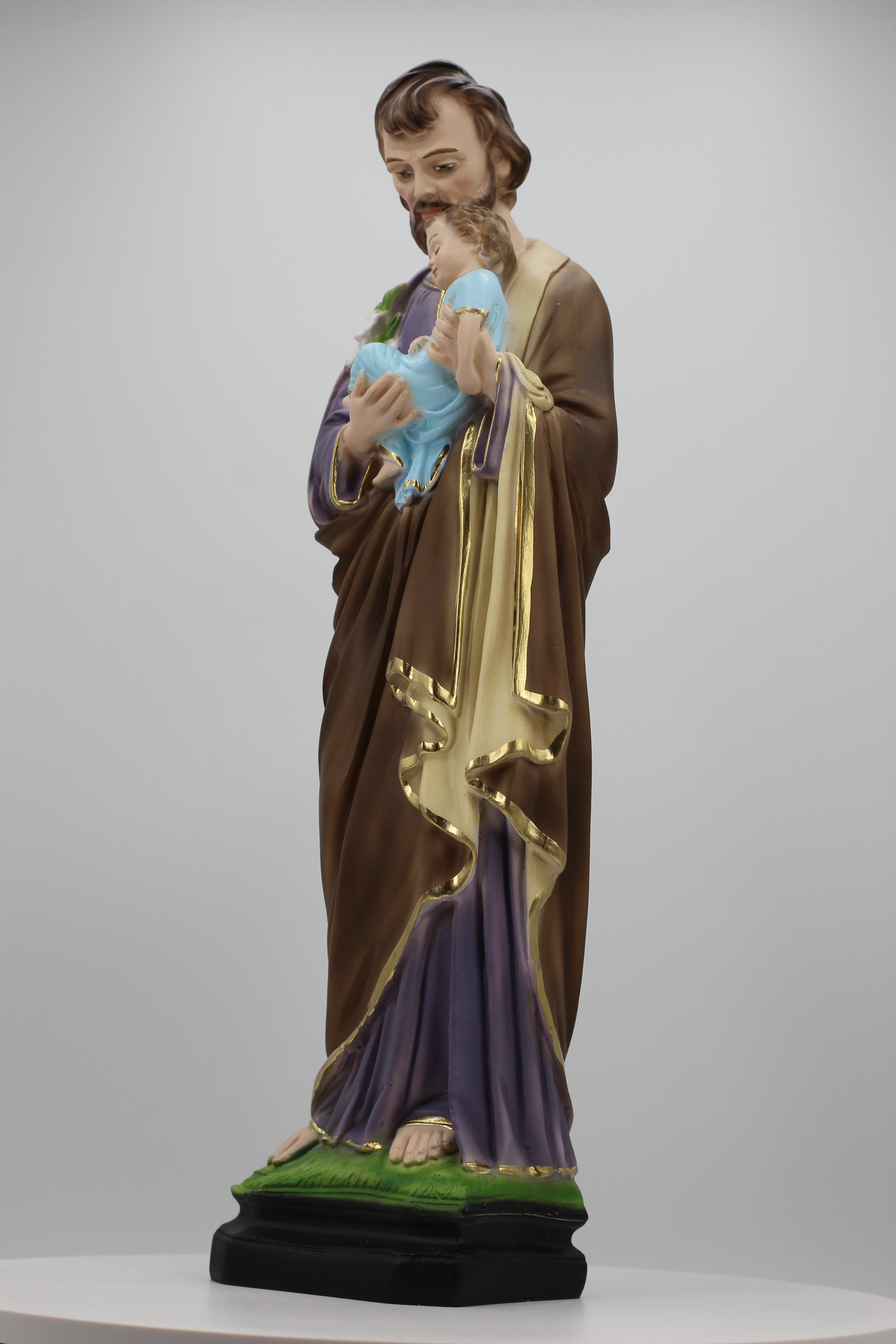 The Faith Gift Shop Saint Joseph Statue - Hand Painted in Italy - Our Tuscany Collection - San Jose