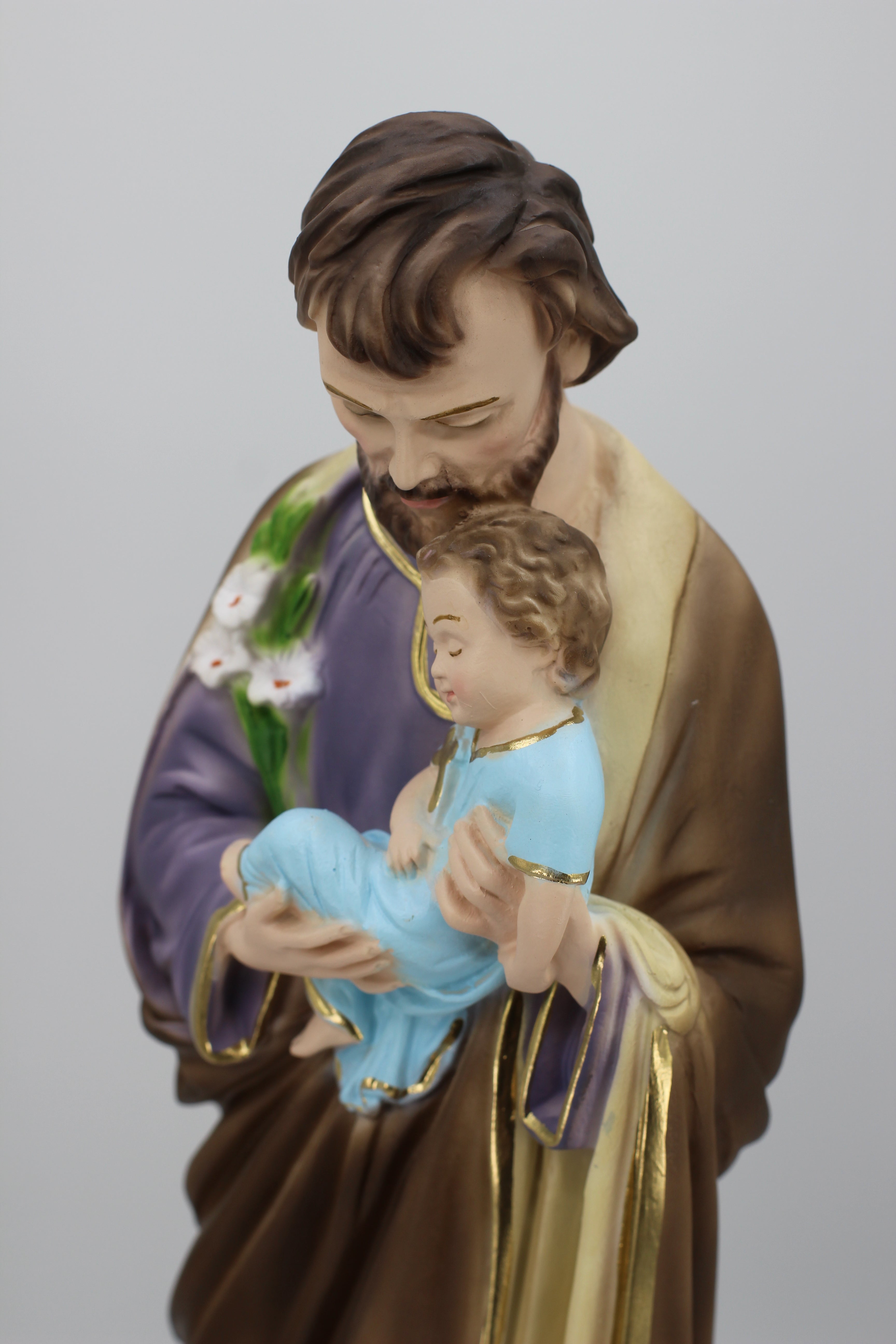 The Faith Gift Shop Saint Joseph Statue - Hand Painted in Italy - Our Tuscany Collection - San Jose