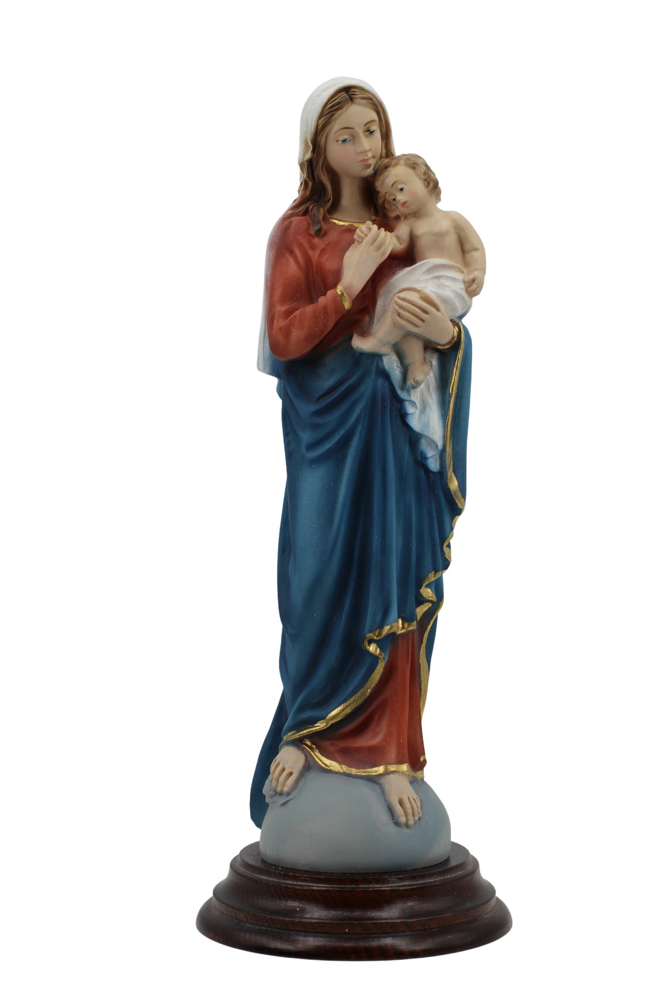 Virgin Mary and Child Jesus Over the World by The Faith Gift Collection