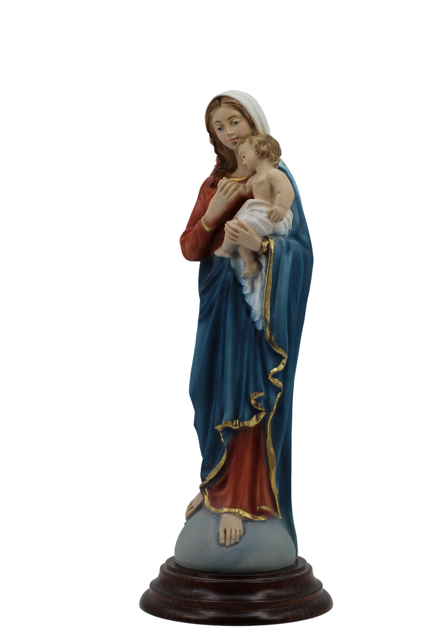 Virgin Mary and Child Jesus Over the World by The Faith Gift Collection