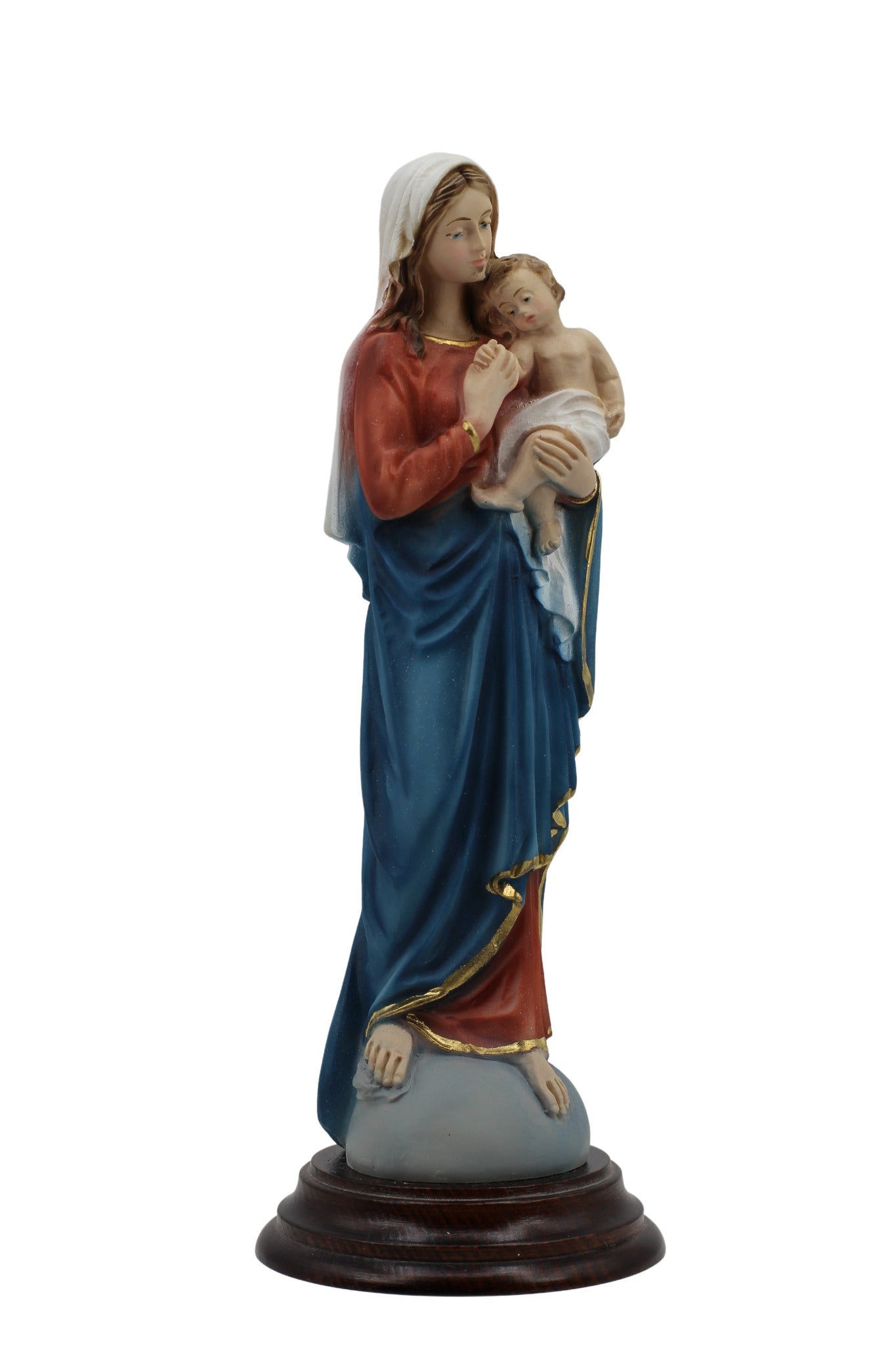 Virgin Mary and Child Jesus Over the World by The Faith Gift Collection