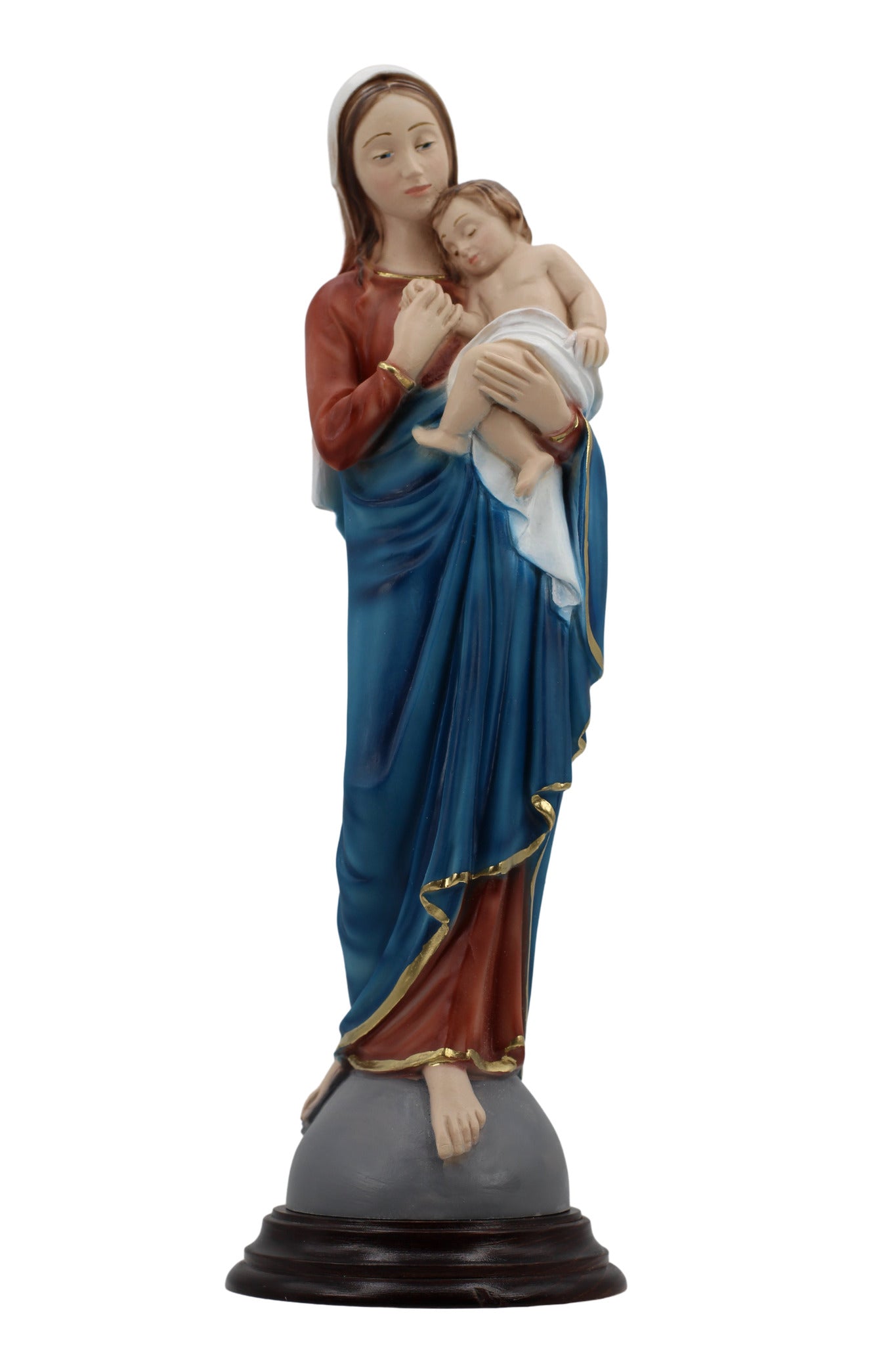 Virgin Mary and Child Jesus Over the World by The Faith Gift Collection