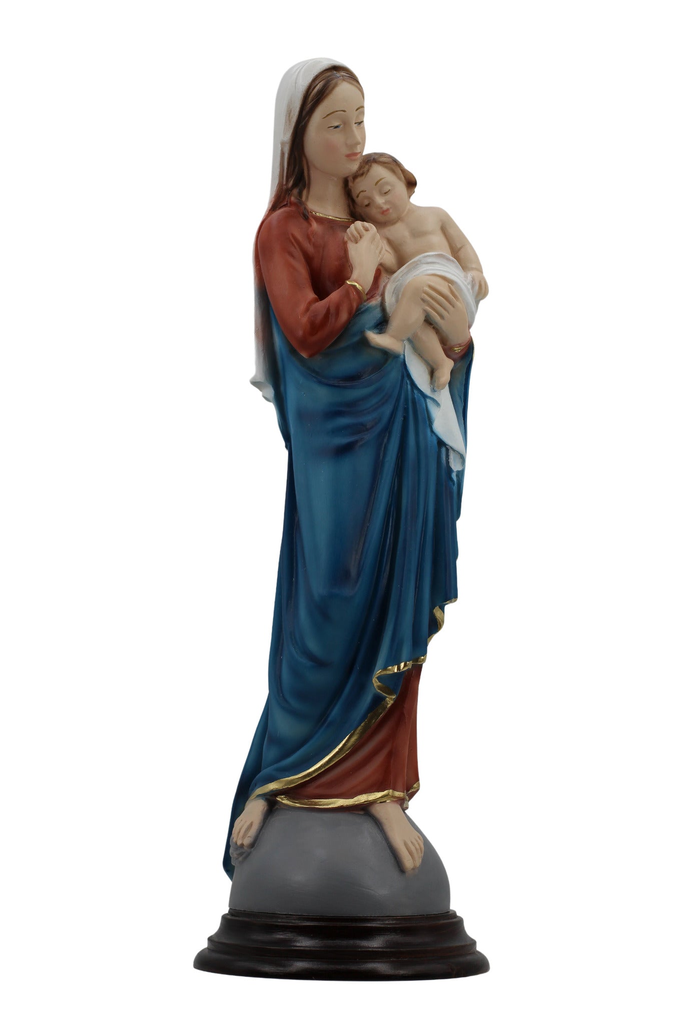 Virgin Mary and Child Jesus Over the World by The Faith Gift Collection