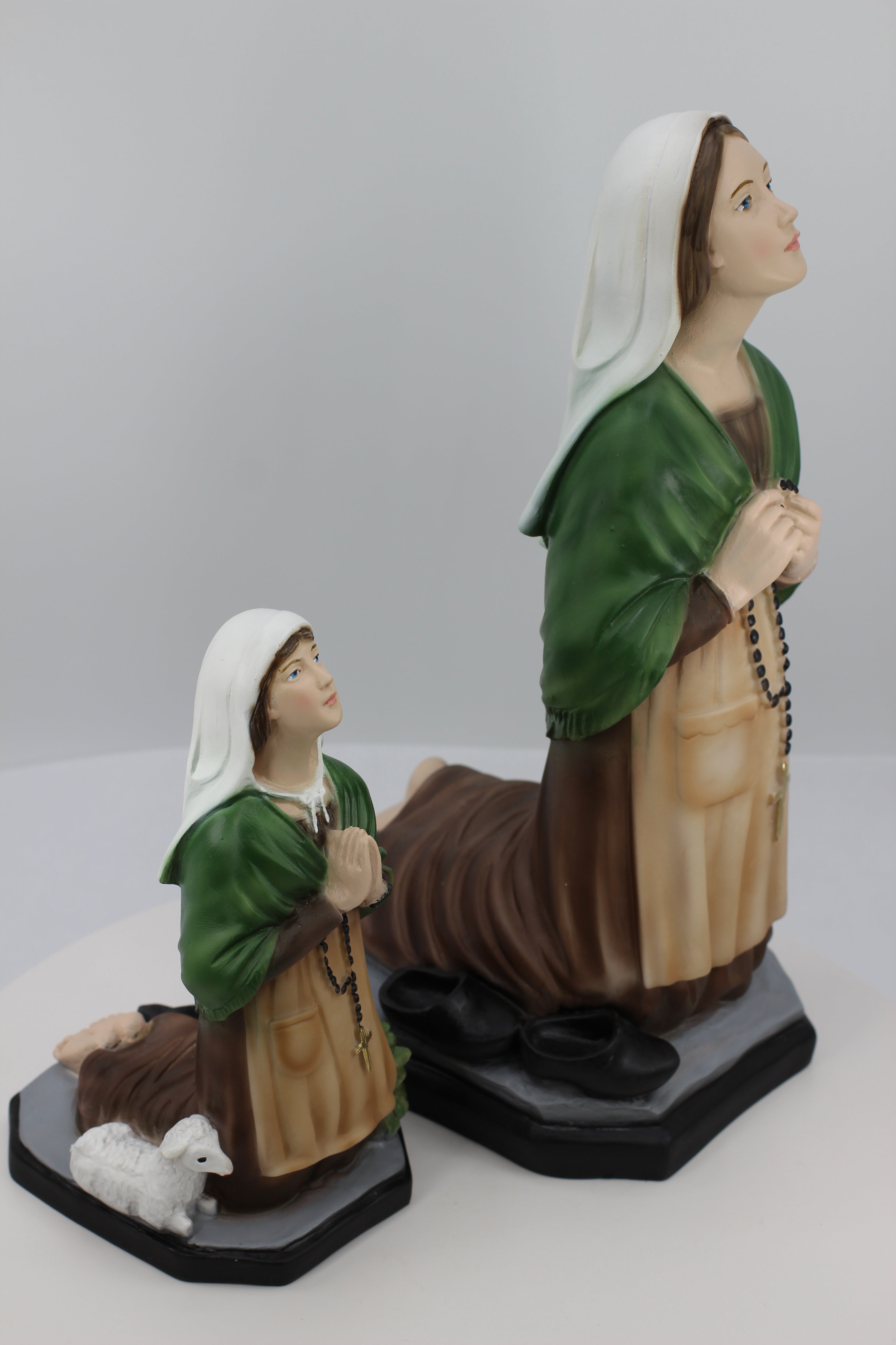 The Faith Gift Saint Shop Bernadette of Lourdes statue - Hand Painted in Italy - Our Tuscany Collection -Estatua de Santa Bernardita