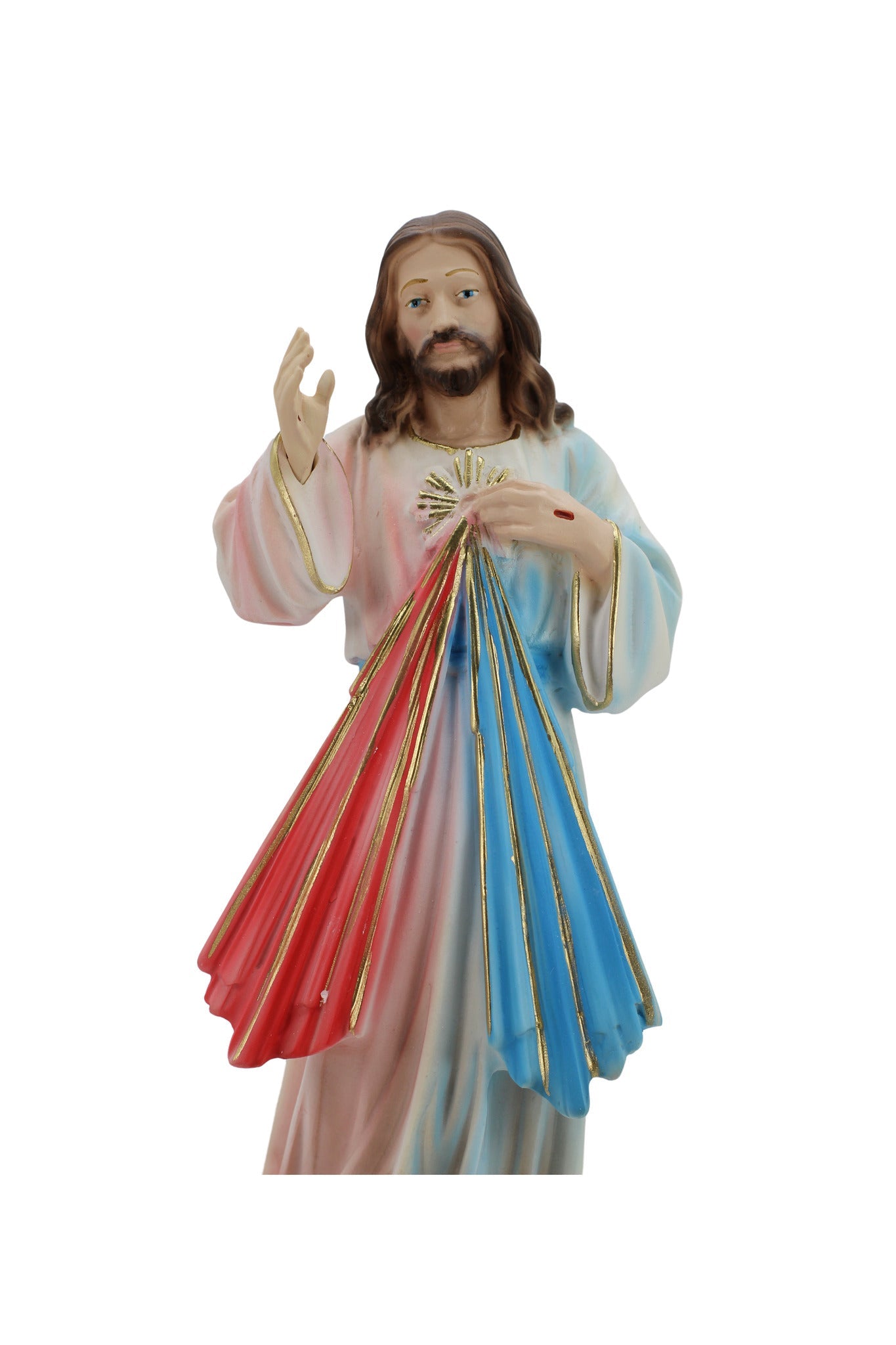 The Faith Gift Shop Divine Mercy statue- Hand Painted in Italy - Our Tuscany Collection- Imagen de la Divina Misericordia