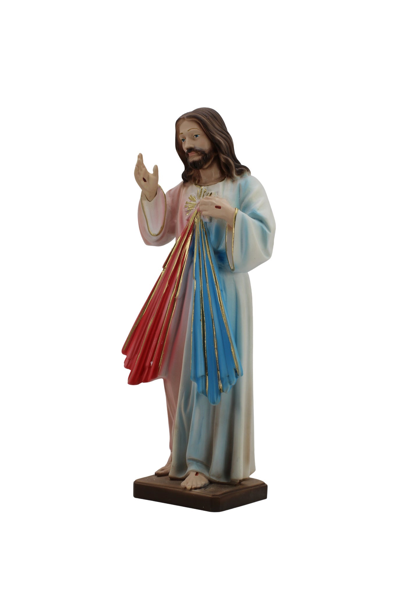 The Faith Gift Shop Divine Mercy statue- Hand Painted in Italy - Our Tuscany Collection- Imagen de la Divina Misericordia