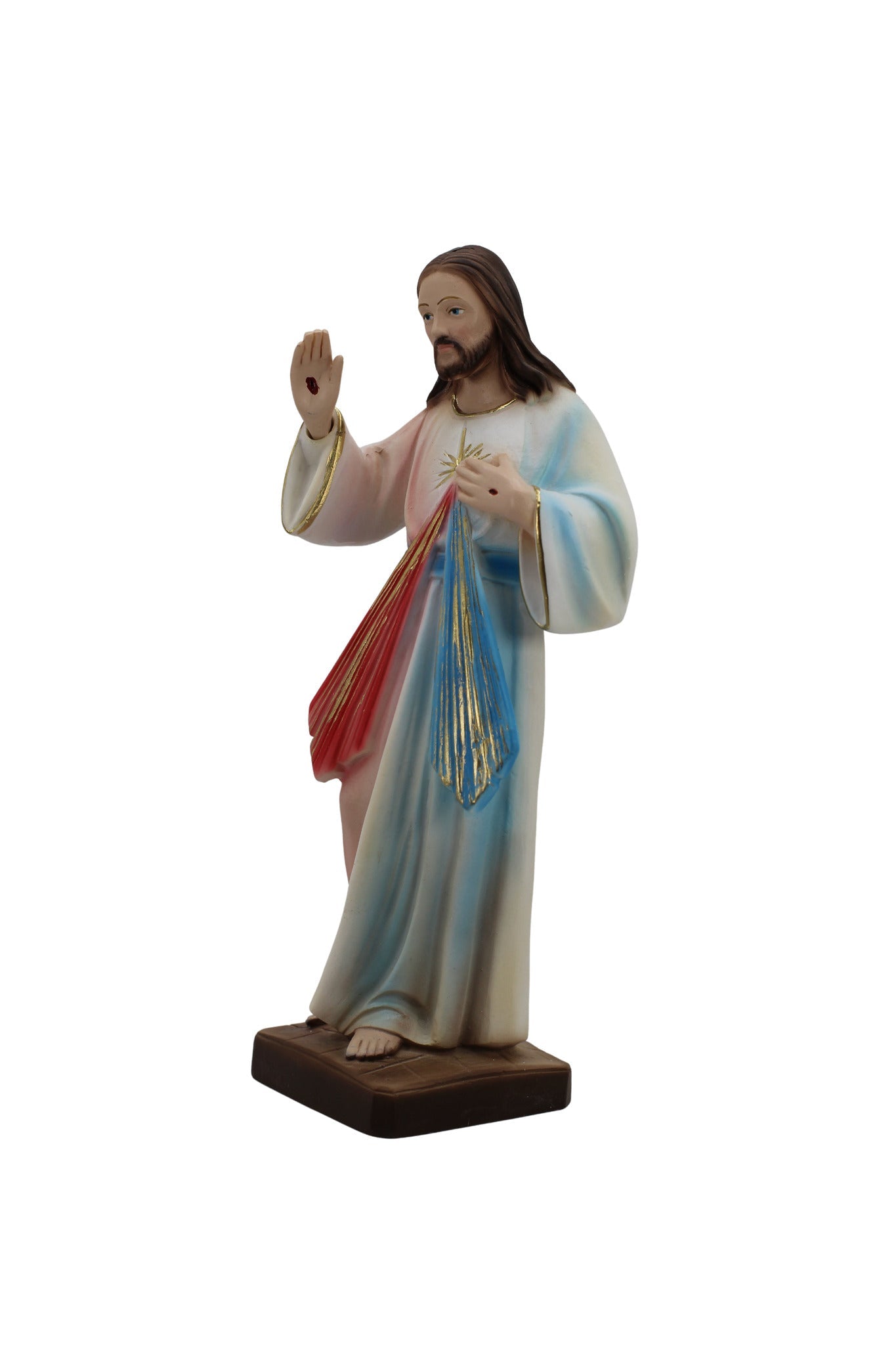 The Faith Gift Shop Divine Mercy statue- Hand Painted in Italy - Our Tuscany Collection- Imagen de la Divina Misericordia