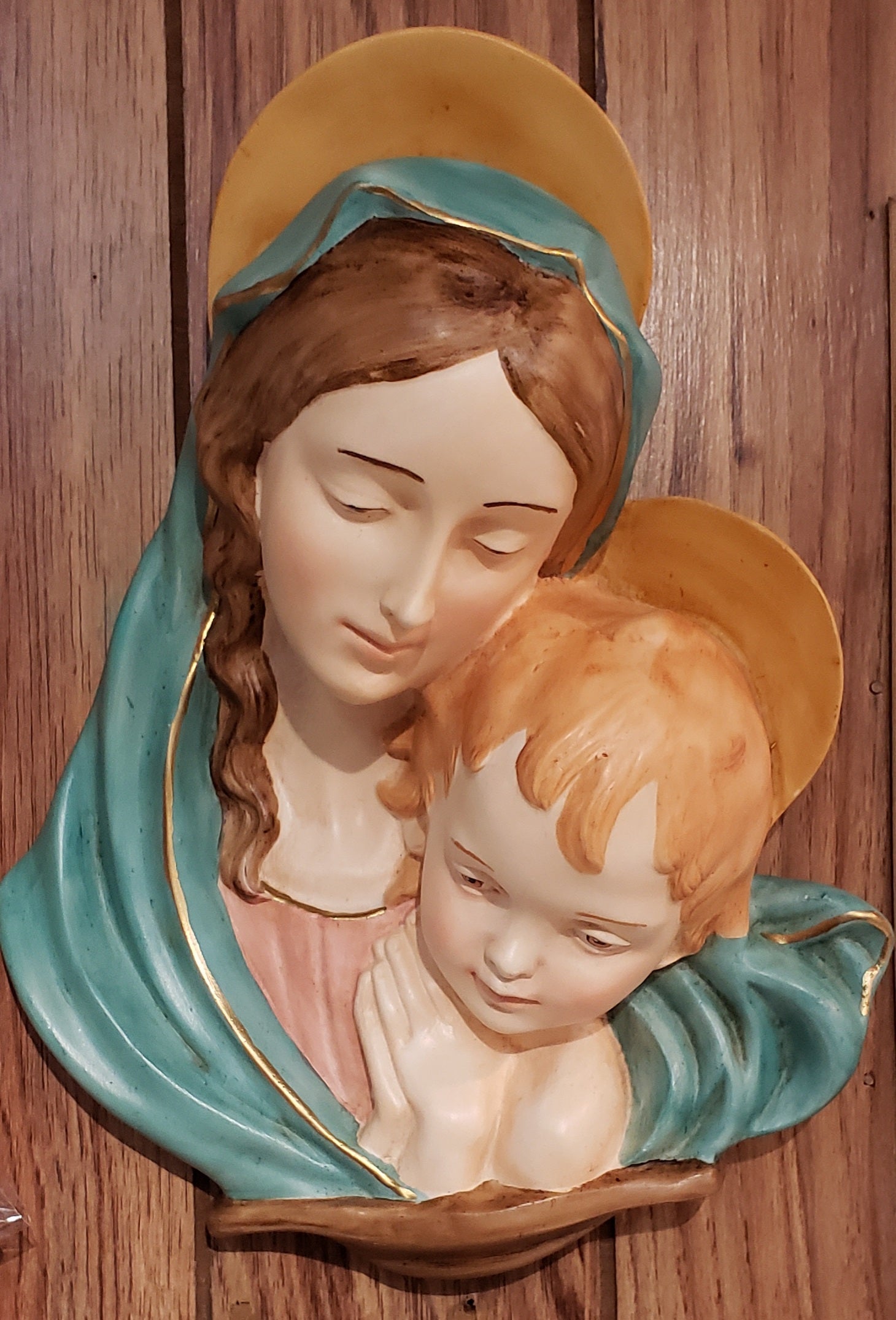 Madonna & Child Wall Hanging Decor