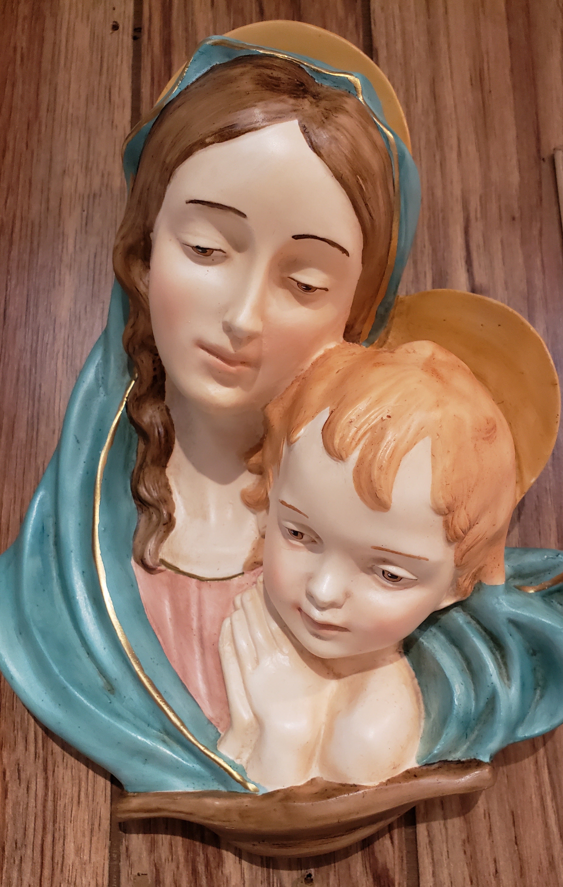 Madonna & Child Wall Hanging Decor