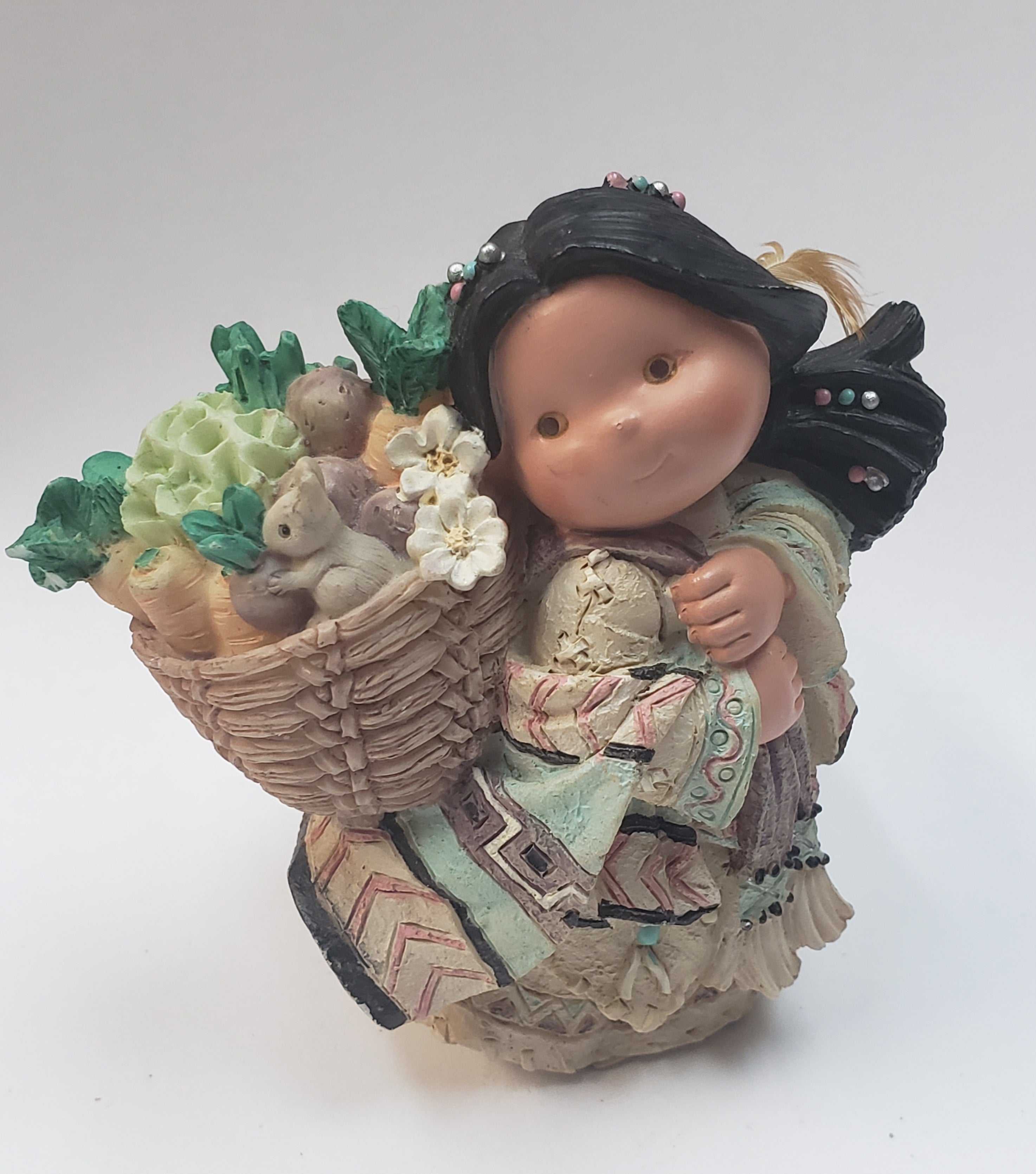 Enesco Friends Of The Feather Collection Native American figurines