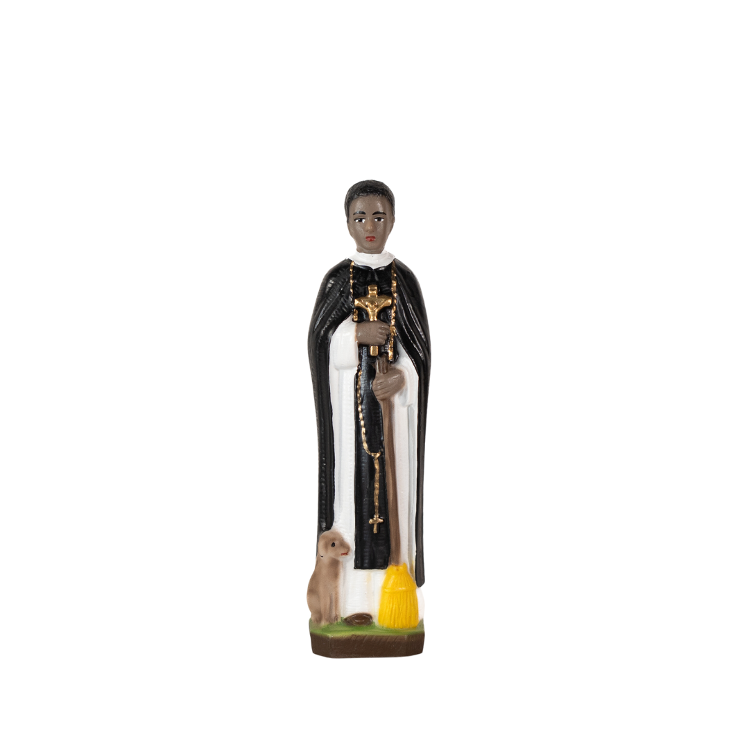 The Faith Gift Shop Saint Martin de Porres statue  - Hand Painted in Italy - Our Tuscany Collection - Estatua de San Martin de Porres