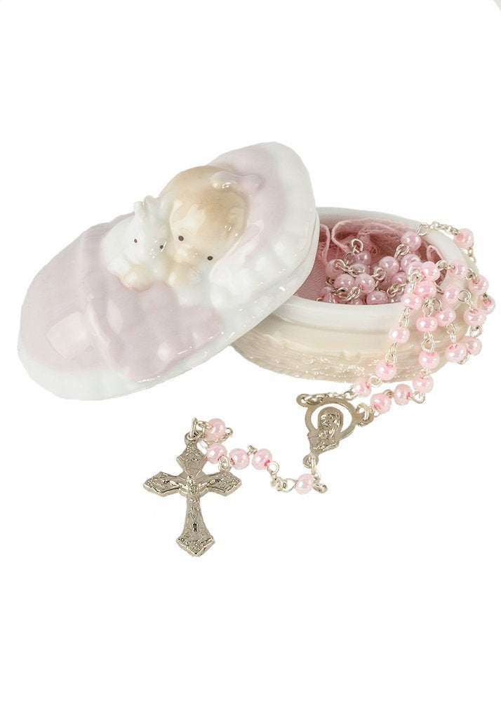 1.5"H Girl Rosary Box