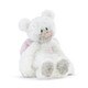 Guardian Angel Bear Rattle Plush