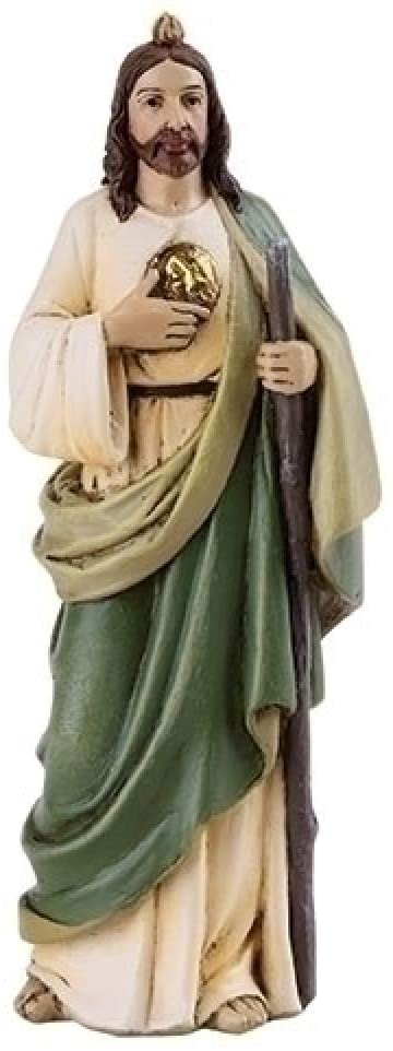 Roman 46483 Saint Jude Figure Renaissance Collection, 4.13-inch High