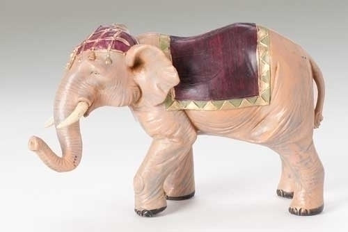 5" SCALE ELEPHANT W/BLANKET NATIVITY FIGURE