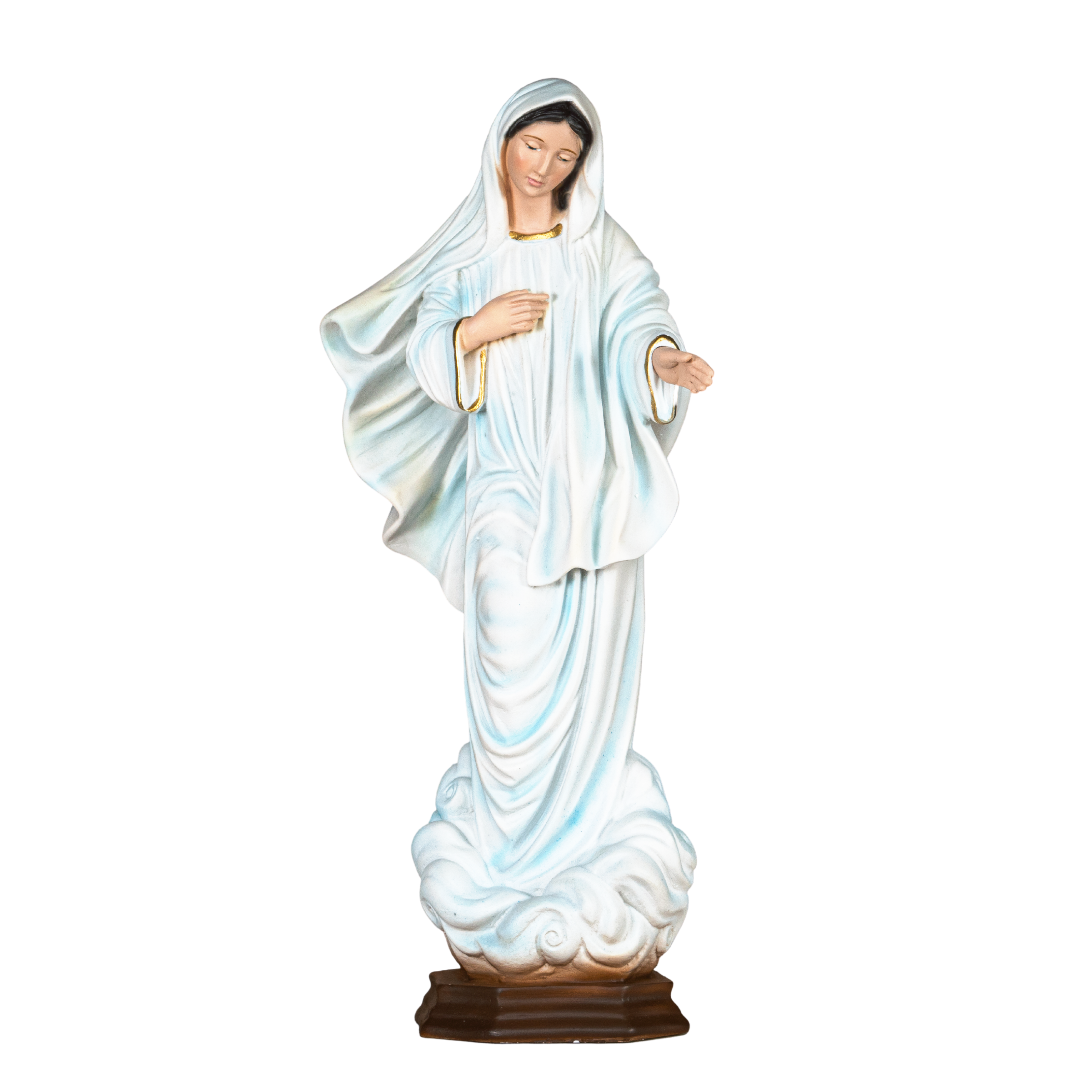 The Faith Gift Shop Our Lady  of Medjugorje Queen of Peace- Hand Painted in Italy - Our Tuscany Collection -