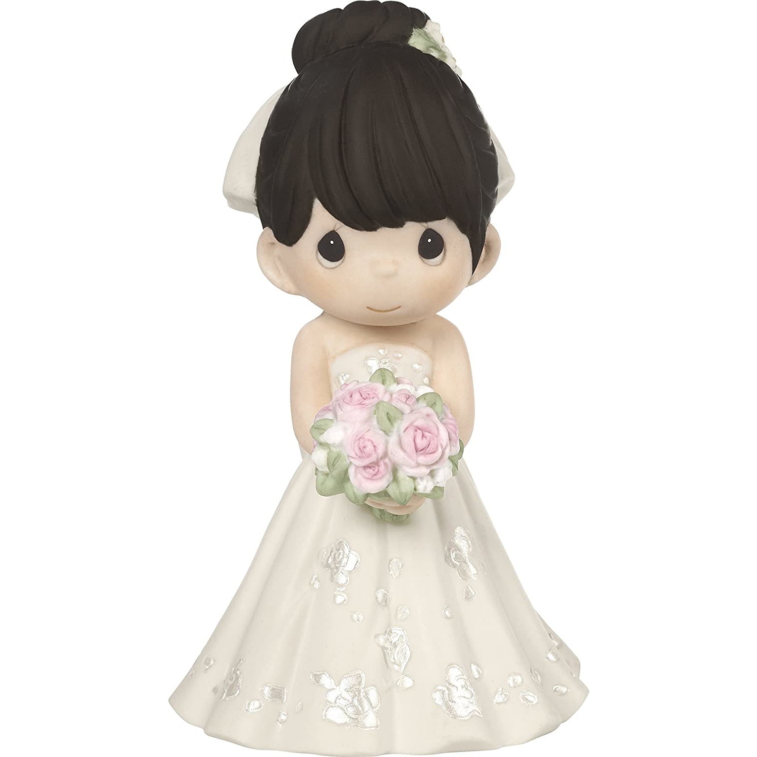 Precious Moments Bisque Porcelain Wedding Figurine and Cake Topper