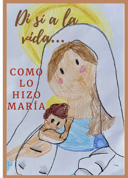 T-shirt "Como lo hizo Maria" Dile Si a la Vida.